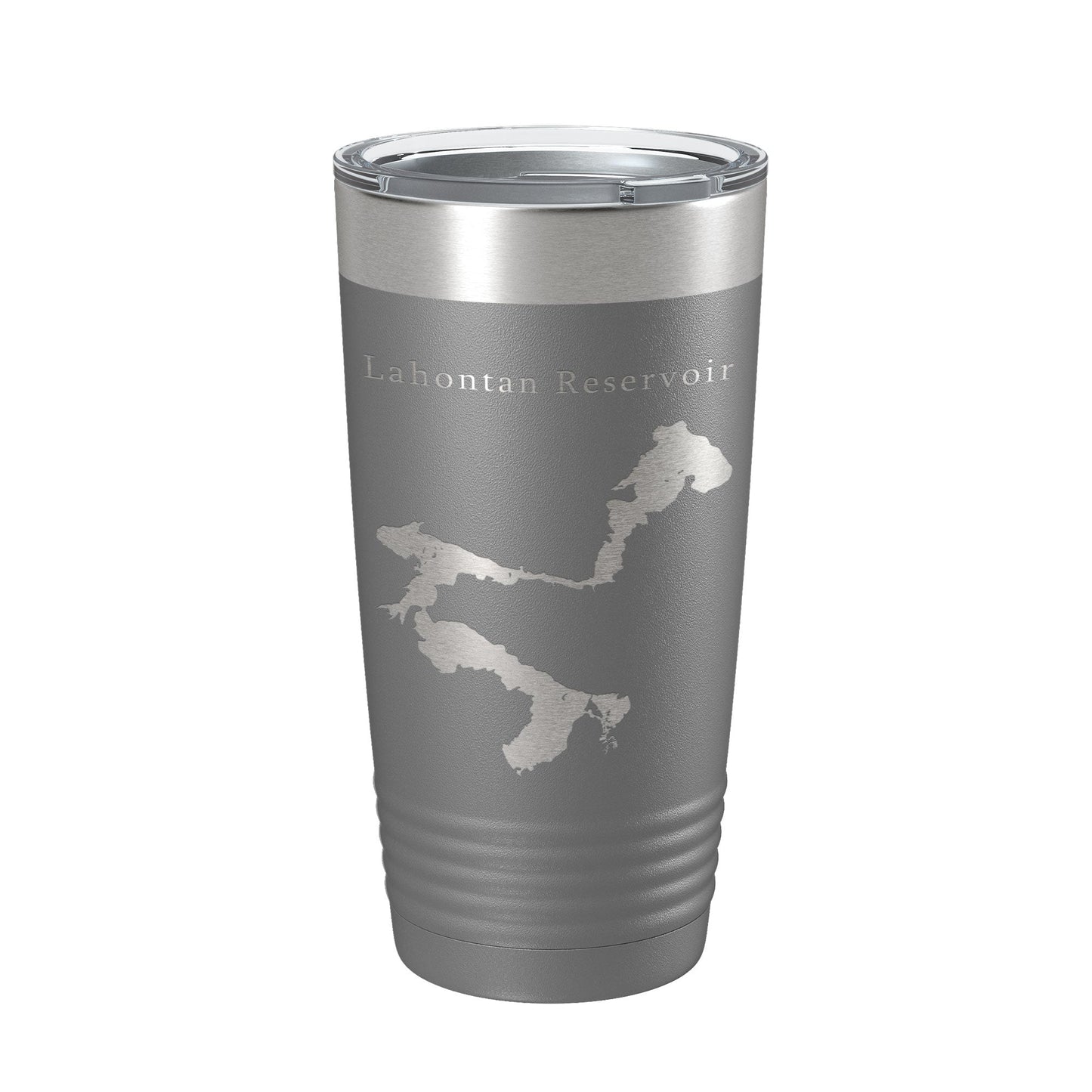Lahontan Reservoir Tumbler Lake Map Travel Mug Insulated Laser Engraved Coffee Cup Nevada 20 oz-16