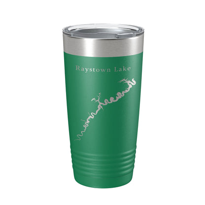 Raystown Lake Map Tumbler Travel Mug Insulated Laser Engraved Coffee Cup Pennsylvania 20 oz-9