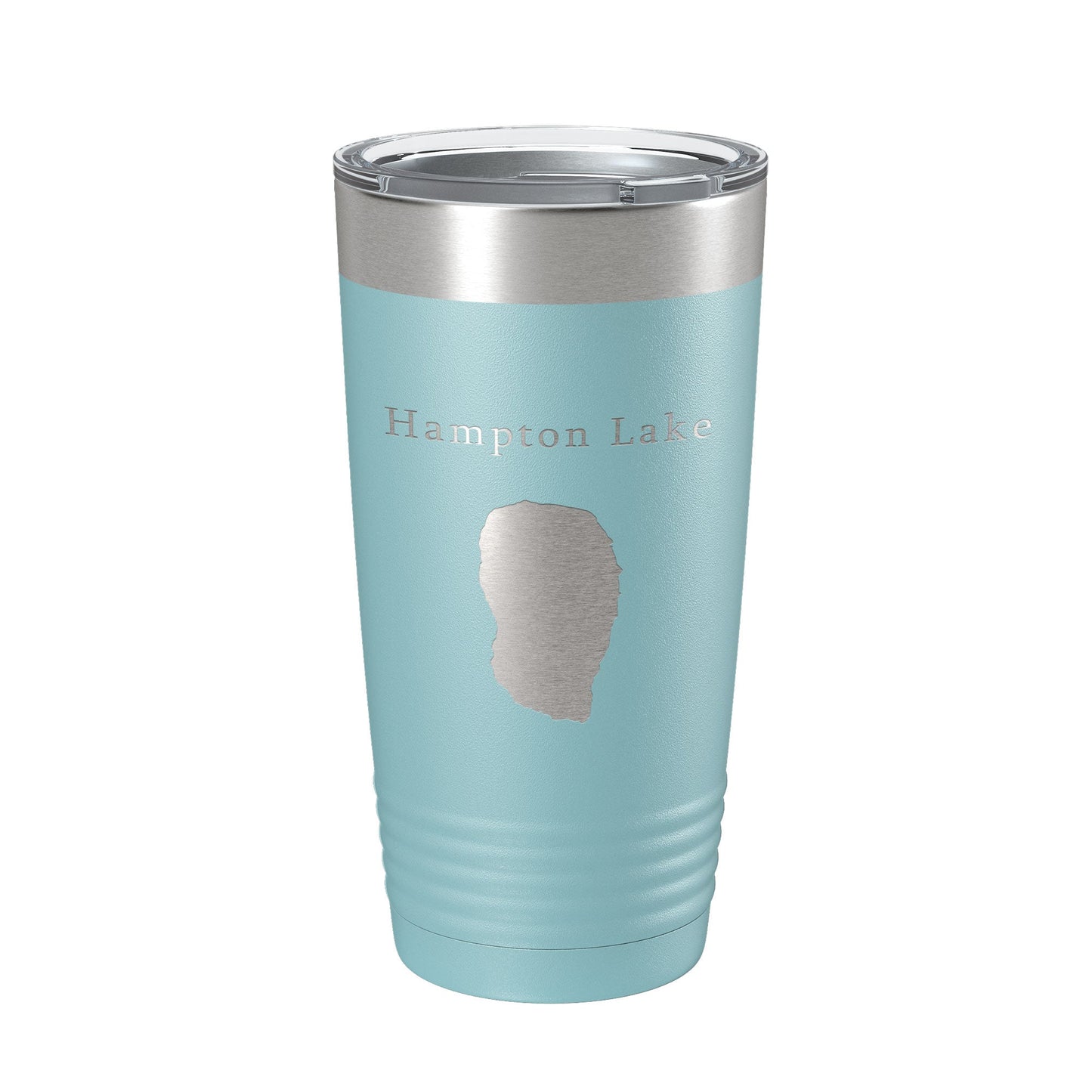 Hampton Lake Map Tumbler Travel Mug Insulated Laser Engraved Coffee Cup Florida 20 oz-13