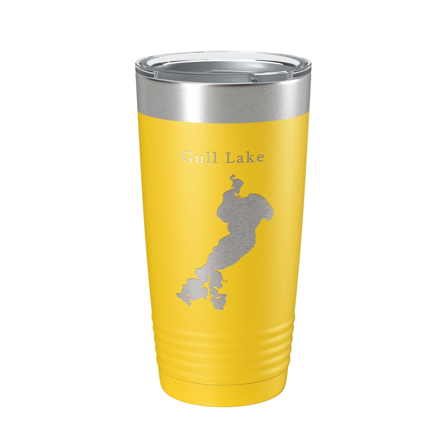 Gull Lake Map Tumbler Travel Mug Insulated Laser Engraved Coffee Cup Minnesota 20 oz-4