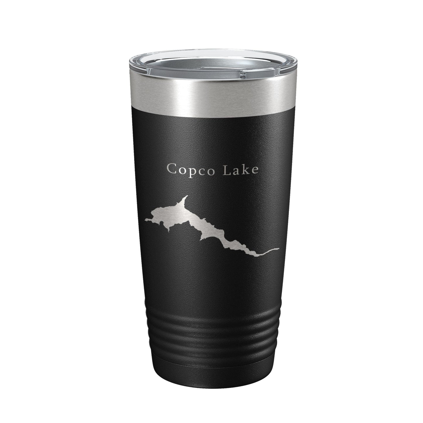 Copco Lake Map Tumbler Travel Mug Insulated Laser Engraved Coffee Cup California 20 oz-5