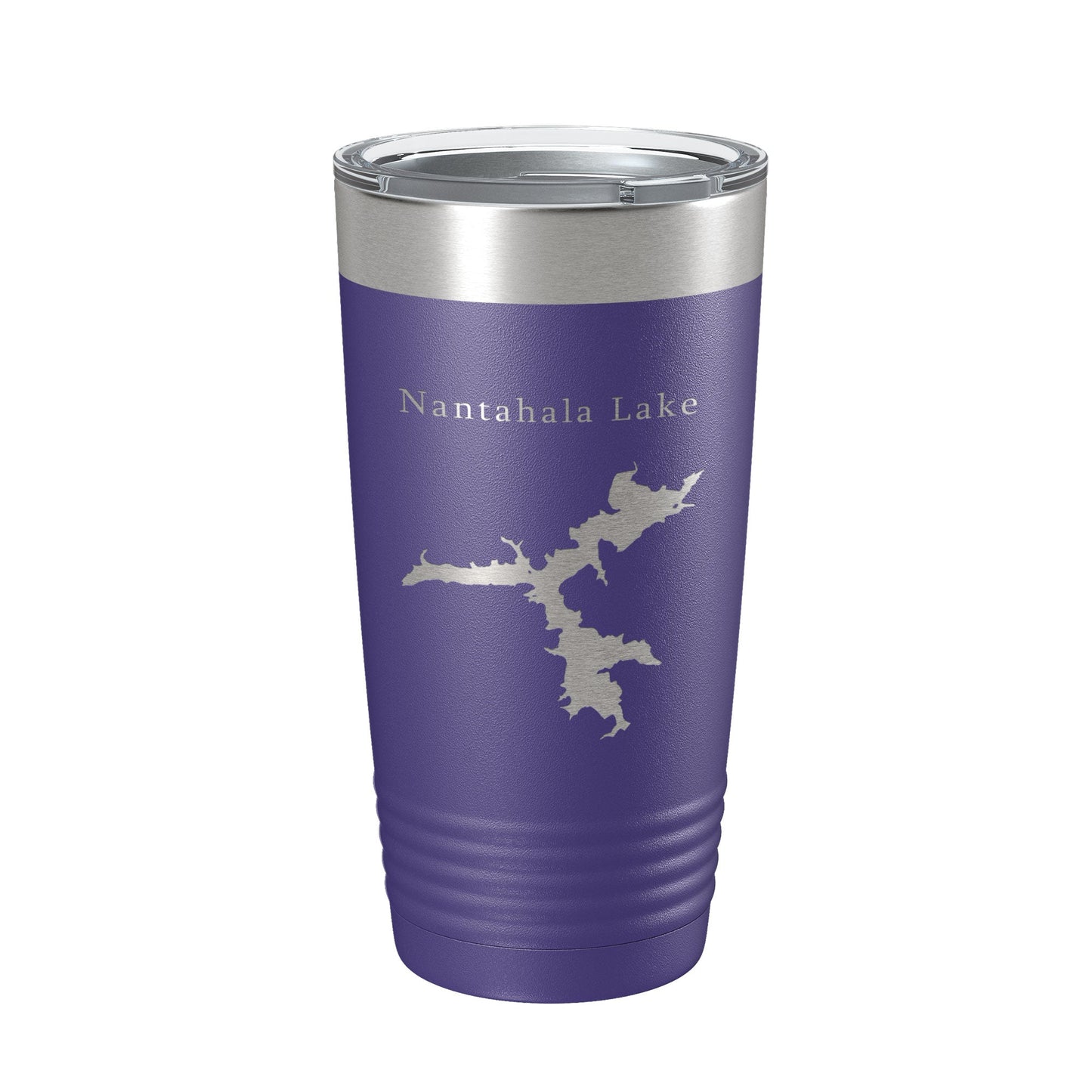 Nantahala Lake Map Tumbler Travel Mug Insulated Laser Engraved Coffee Cup North Carolina 20 oz-15
