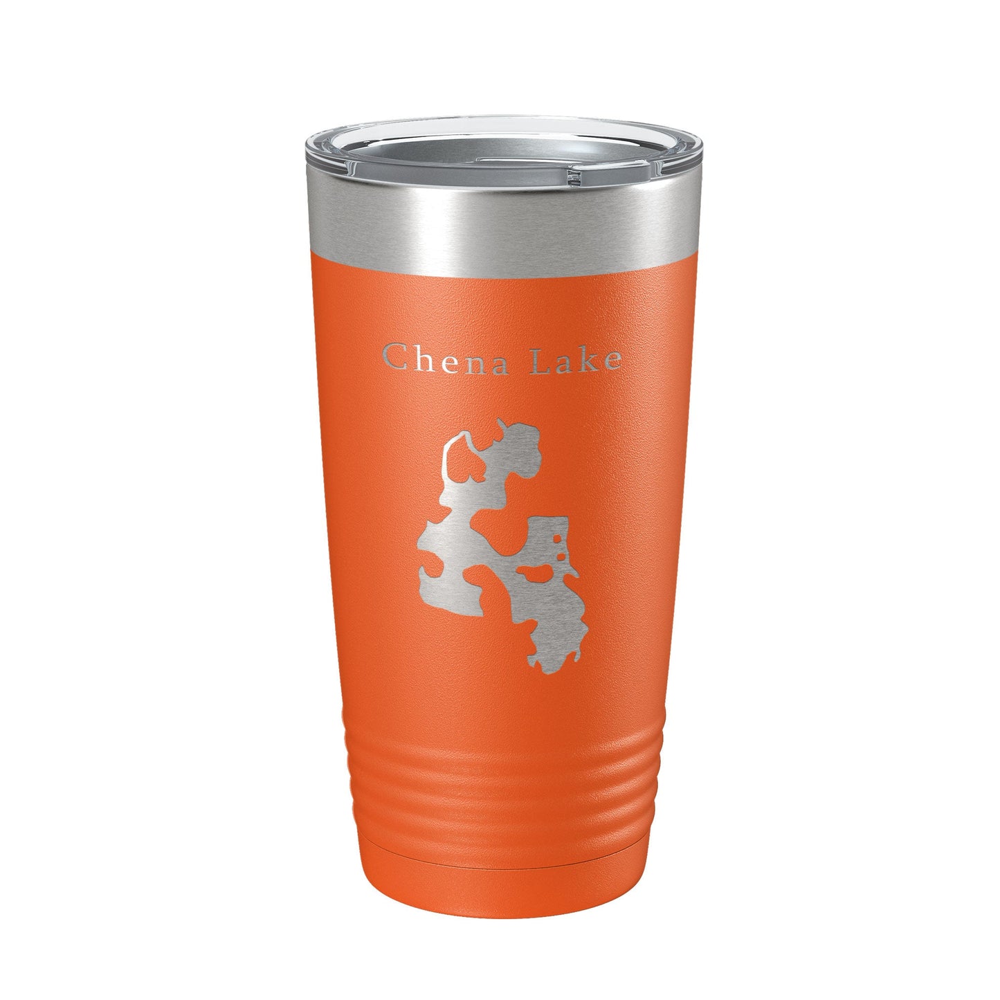 Chena Lake Map Tumbler Travel Mug Insulated Laser Engraved Coffee Cup Alaska 20 oz-17