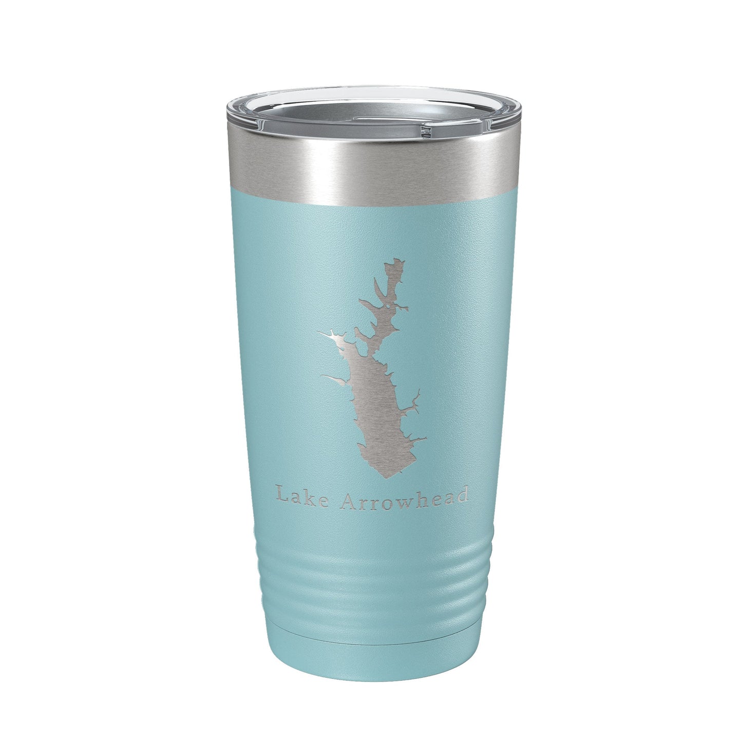 Lake Arrowhead Map Tumbler Travel Mug Insulated Laser Engraved Coffee Cup Georgia 20 oz-13
