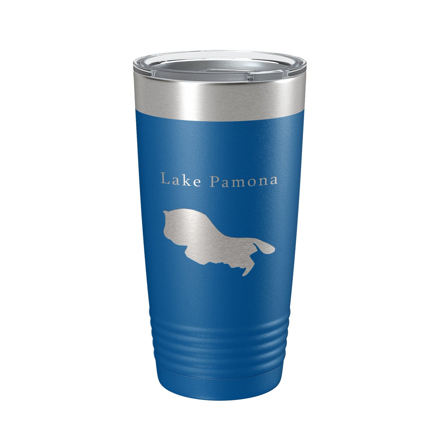 Lake Pamona Map Tumbler Travel Mug Insulated Laser Engraved Coffee Cup Georgia 20 oz-6