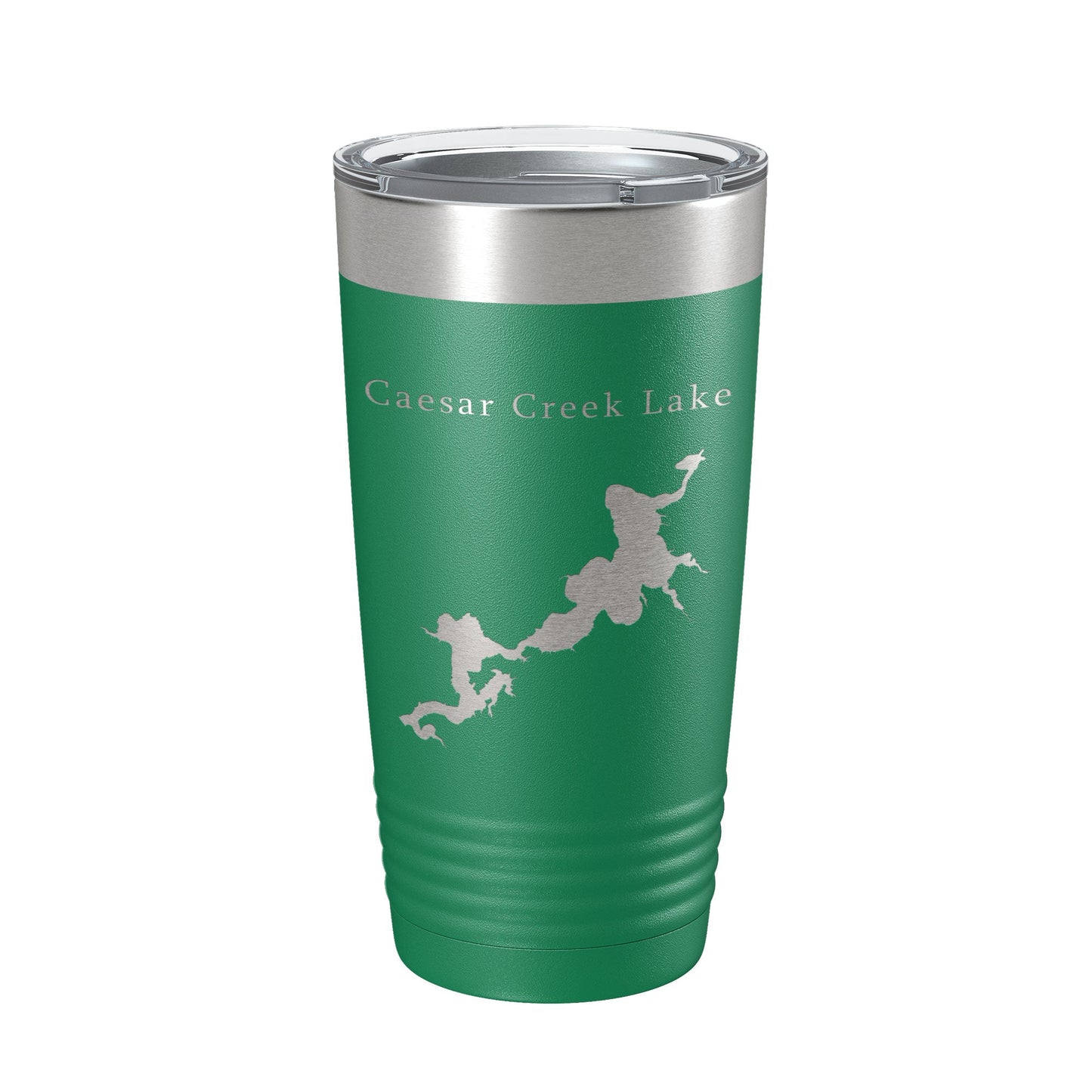 Caesar Creek Lake Map Tumbler Travel Mug Insulated Laser Engraved Coffee Cup Ohio 20 oz-9