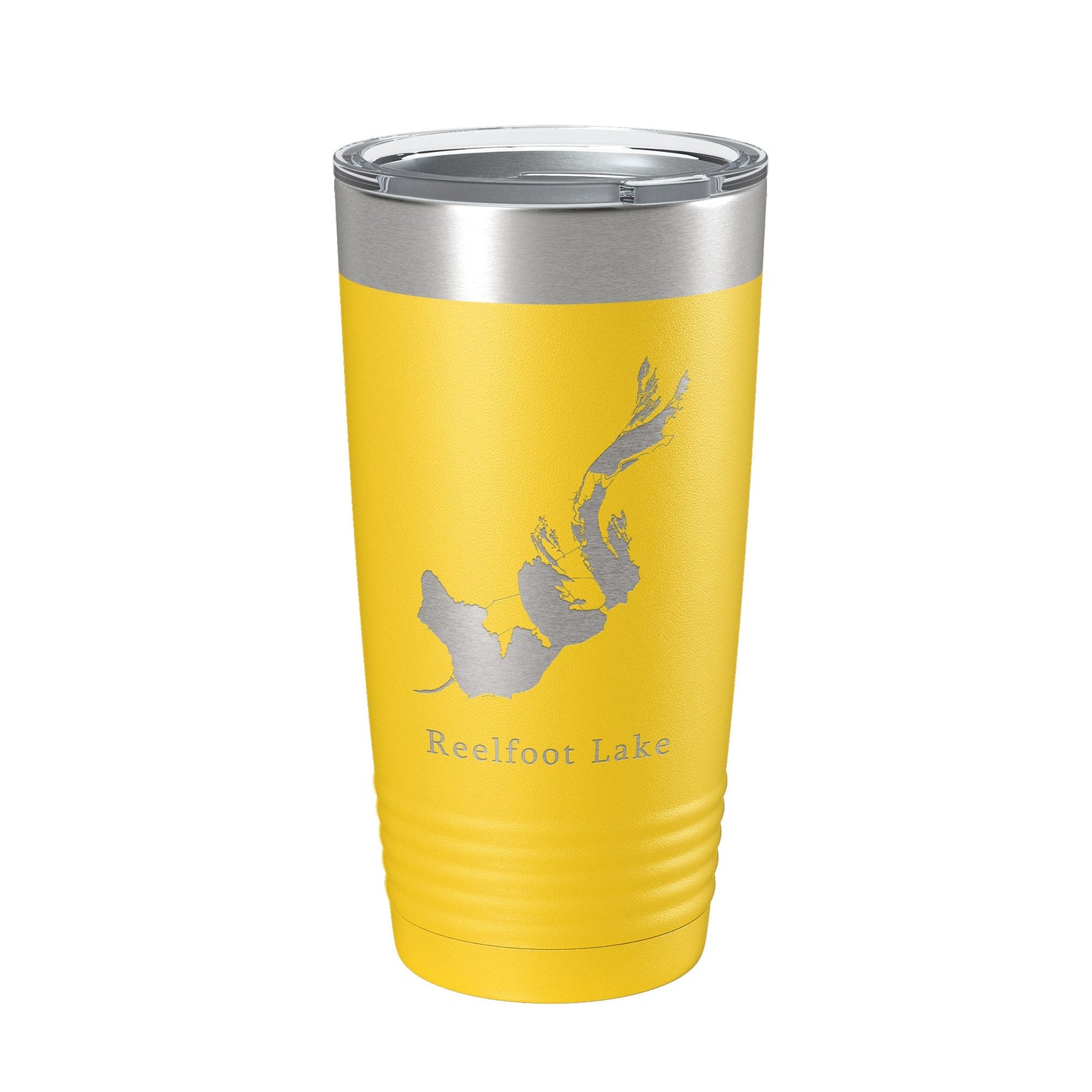 Reelfoot Lake Map Tumbler Travel Mug Insulated Laser Engraved Coffee Cup Tennessee Kentucky 20 oz-19