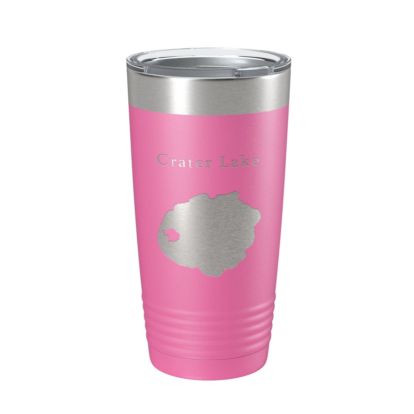 Crater Lake Map Tumbler Travel Mug Insulated Laser Engraved Coffee Cup Oregon 20 oz-11