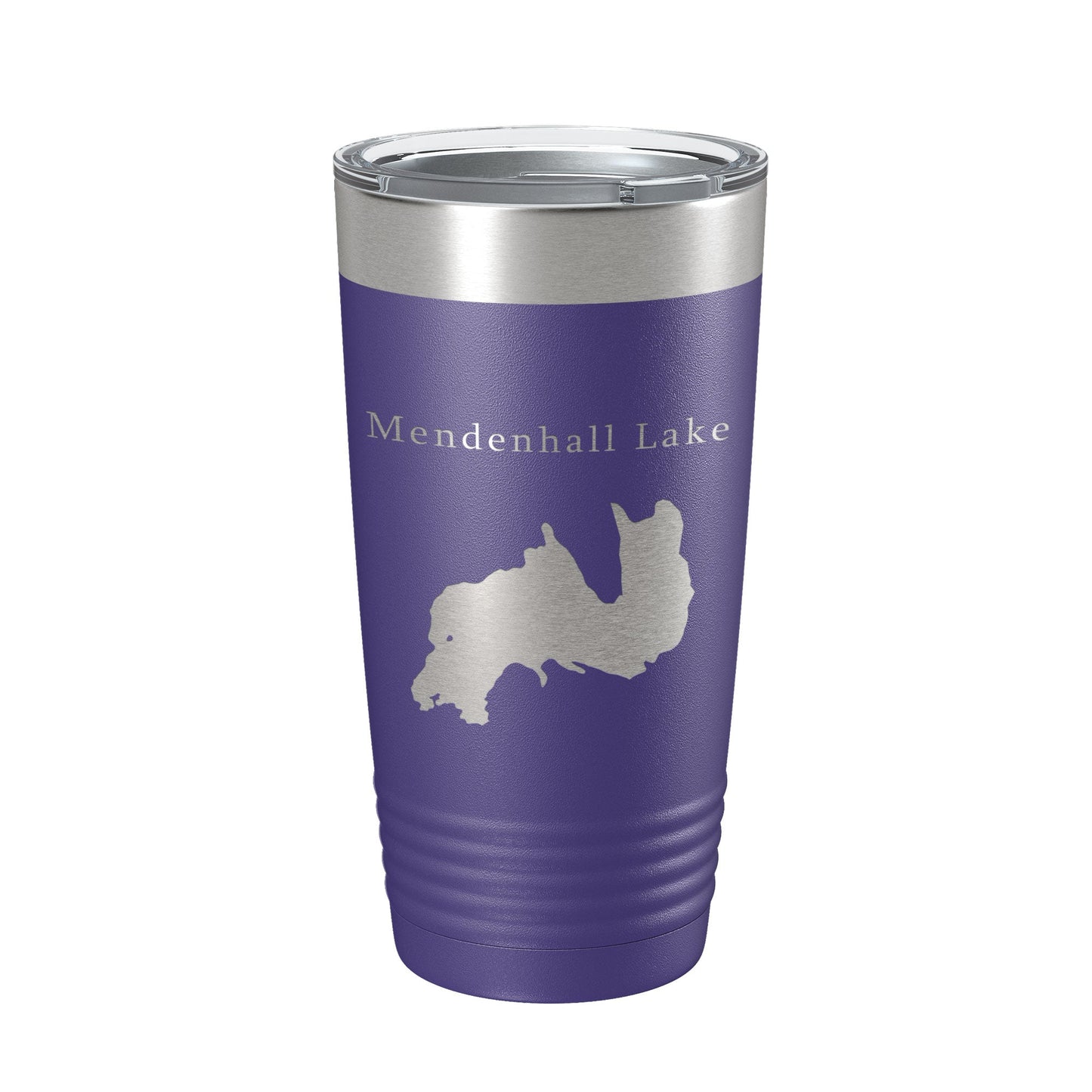 Mendenhall Lake Map Tumbler Travel Mug Insulated Laser Engraved Coffee Cup Alaska 20 oz-15