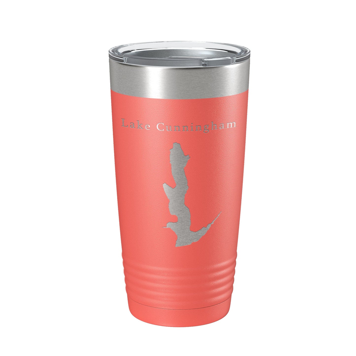 Lake Glenn Cunningham Map Tumbler Travel Mug Insulated Laser Engraved Coffee Cup Nebraska 20 oz-20