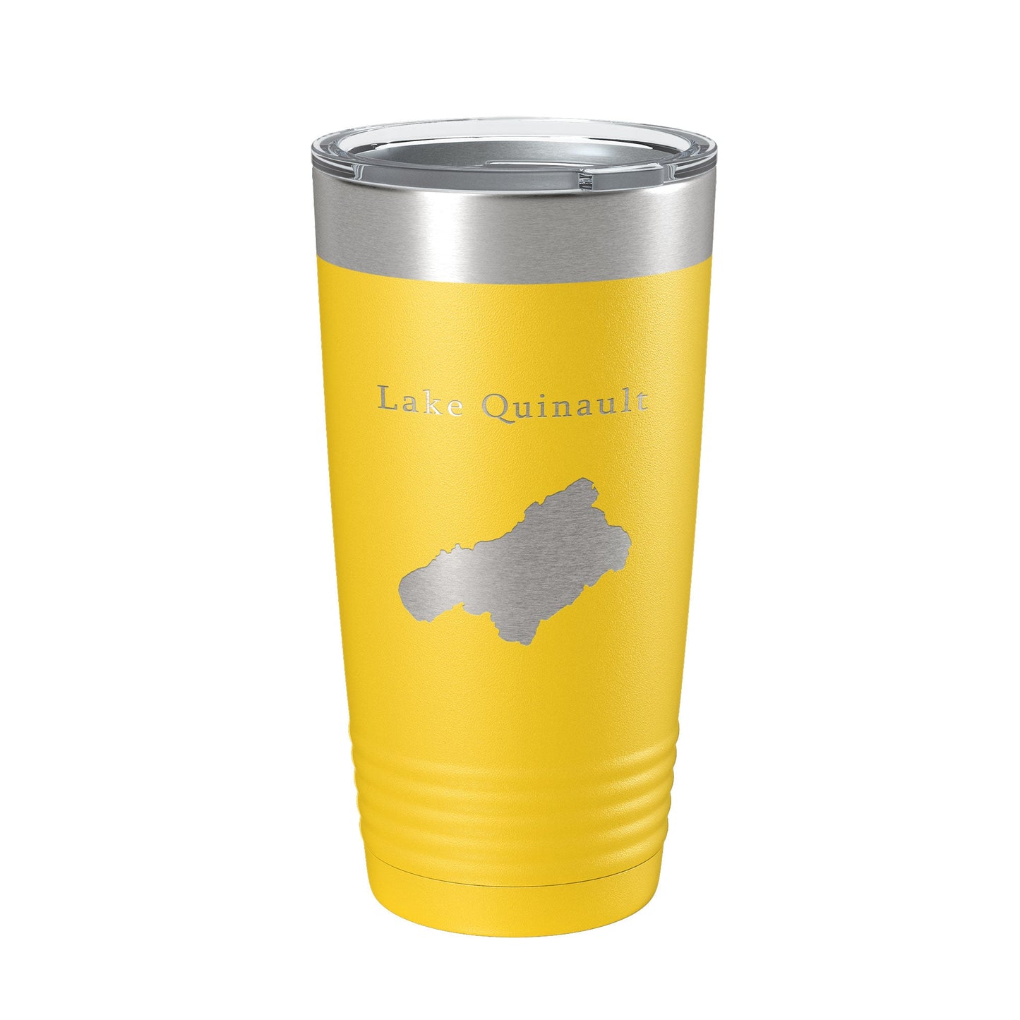 Lake Quinault Map Tumbler Travel Mug Insulated Laser Engraved Coffee Cup Washington 20 oz-4