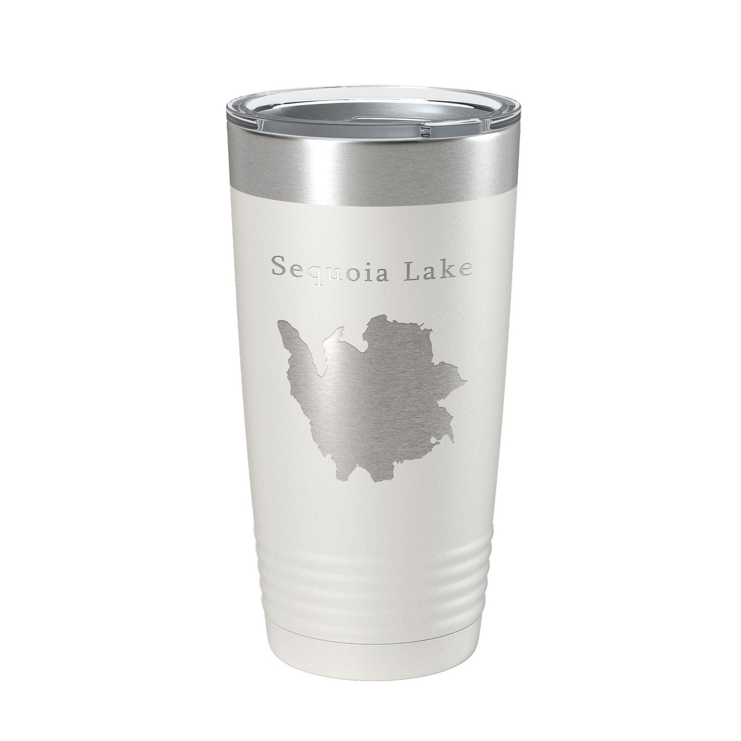 Sequoia Lake Map Tumbler Travel Mug Insulated Laser Engraved Coffee Cup California 20 oz-7