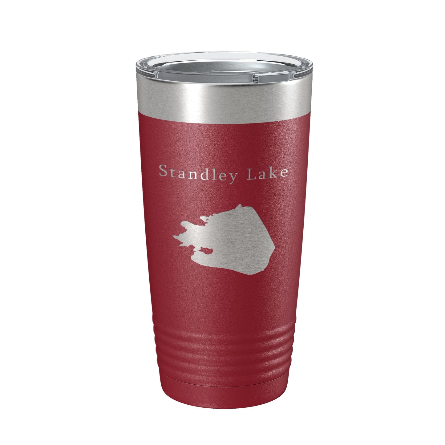 Standley Lake Map Tumbler Travel Mug Insulated Laser Engraved Coffee Cup Colorado 20 oz-18
