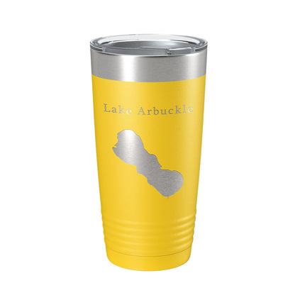 Lake Arbuckle Map Tumbler Travel Mug Insulated Laser Engraved Coffee Cup Florida 20 oz-4