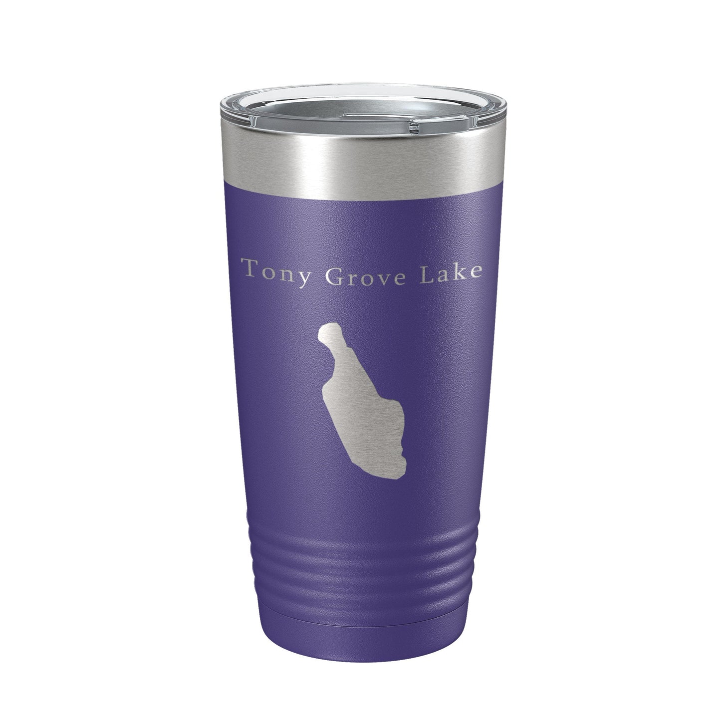 Tony Grove Lake Map Tumbler Travel Mug Insulated Laser Engraved Coffee Cup Utah 20 oz-15