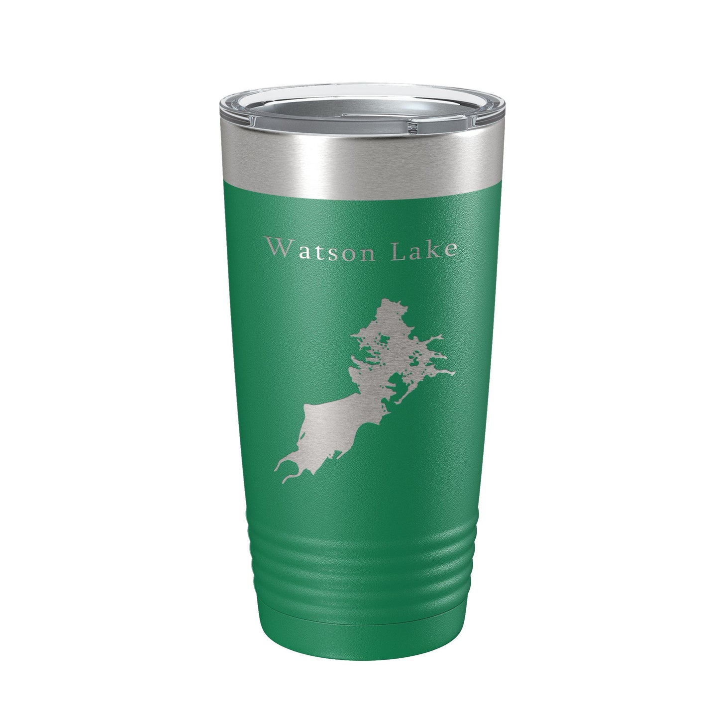 Watson Lake Map Tumbler Travel Mug Insulated Laser Engraved Coffee Cup Arizona 20 oz-9