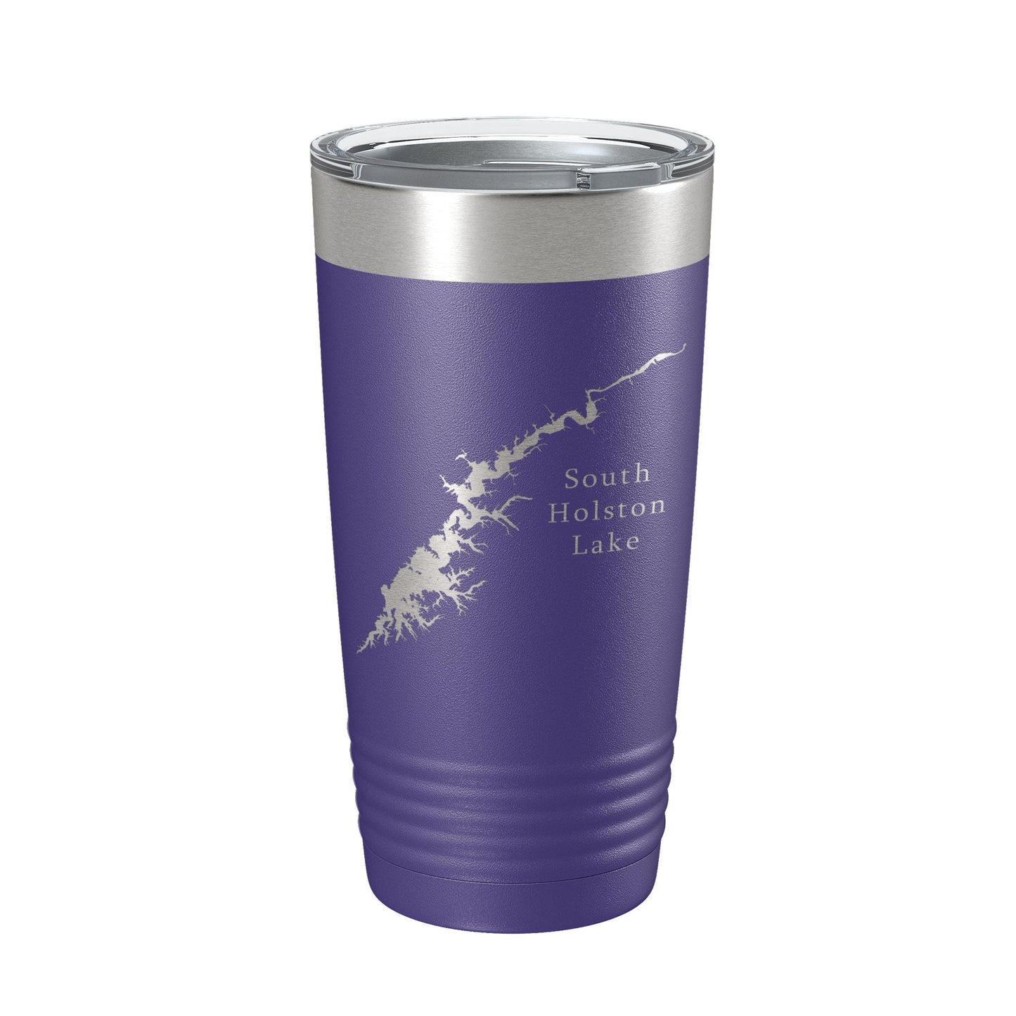 South Holston Lake Map Tumbler Travel Mug Insulated Laser Engraved Coffee Cup Tennessee Virginia 20 oz-15