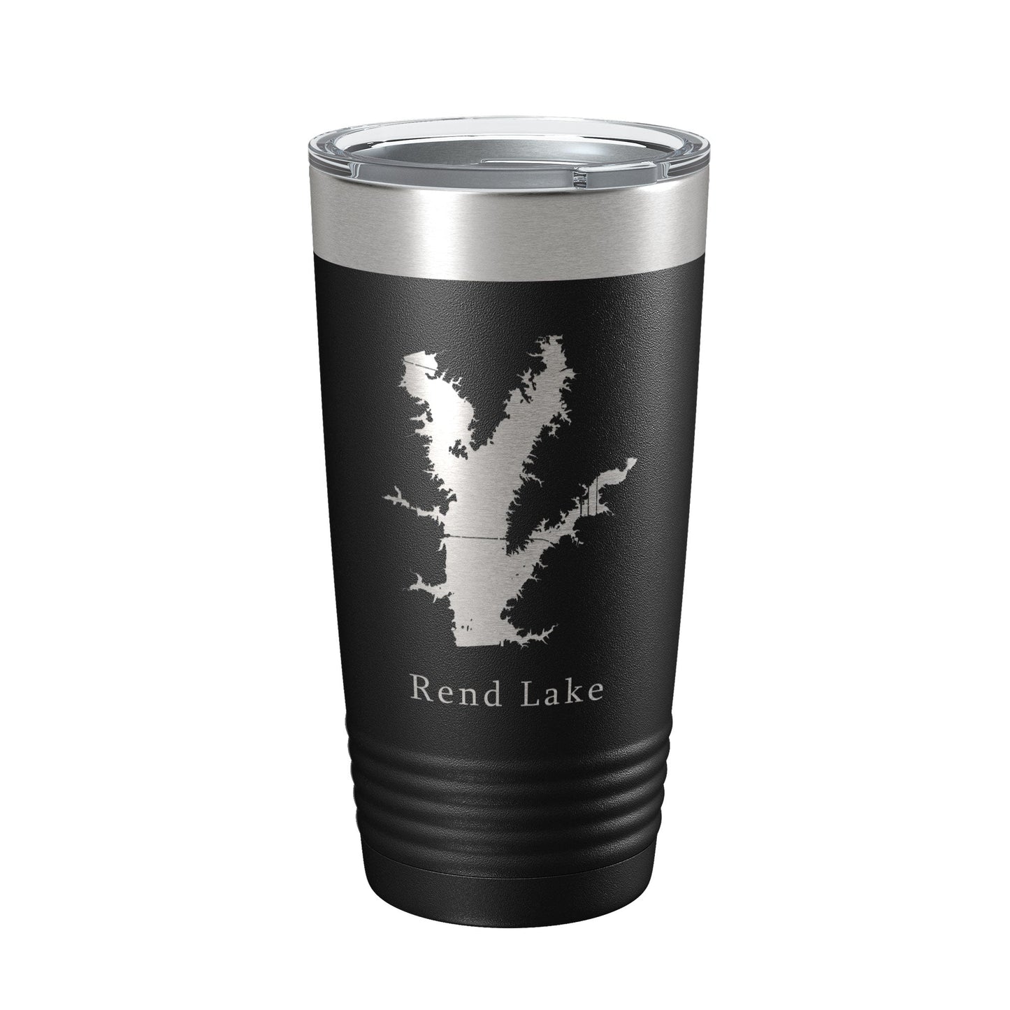 Rend Lake Map Tumbler Travel Mug Insulated Laser Engraved Coffee Cup Illinois 20 oz-5