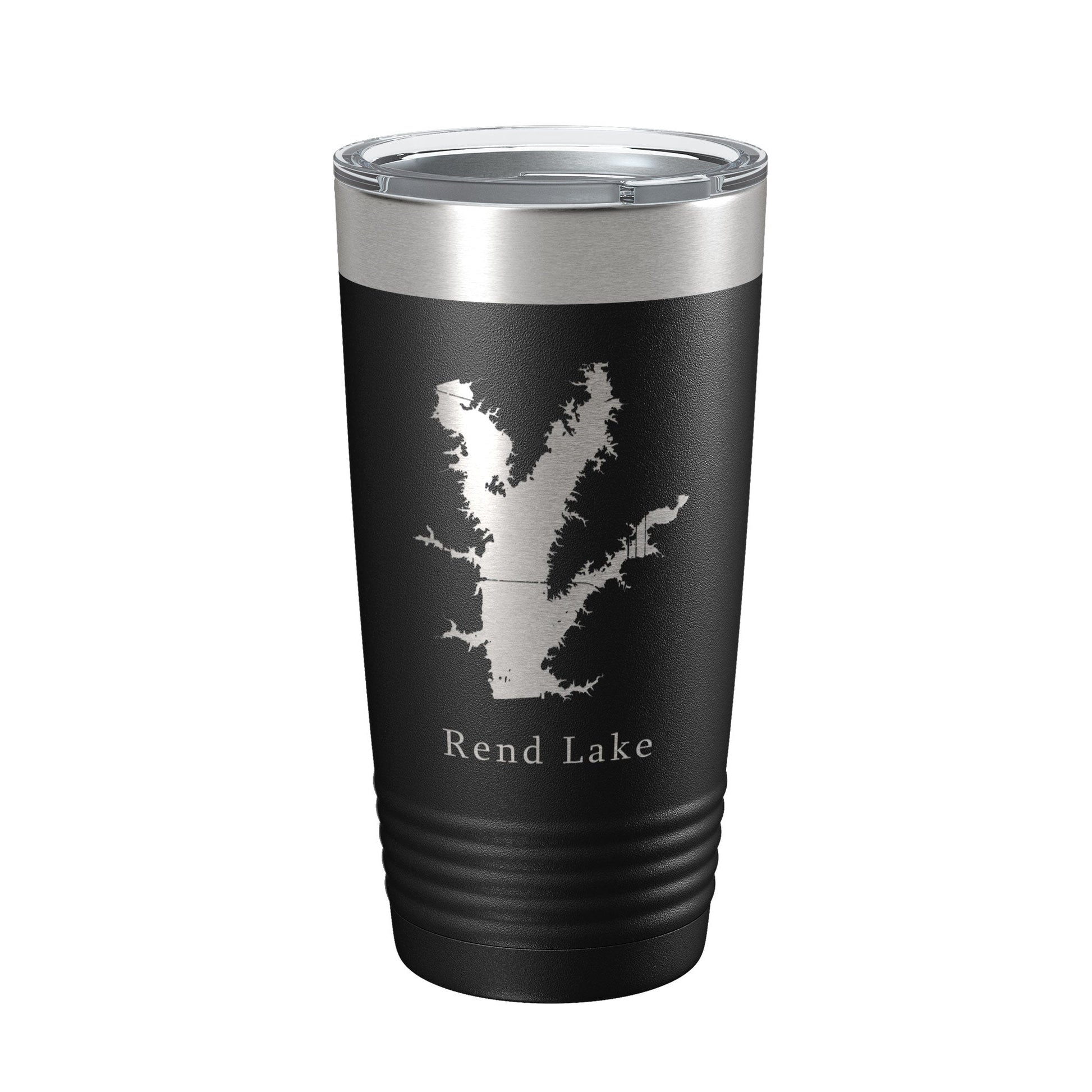 Rend Lake Map Tumbler Travel Mug Insulated Laser Engraved Coffee Cup Illinois 20 oz-5