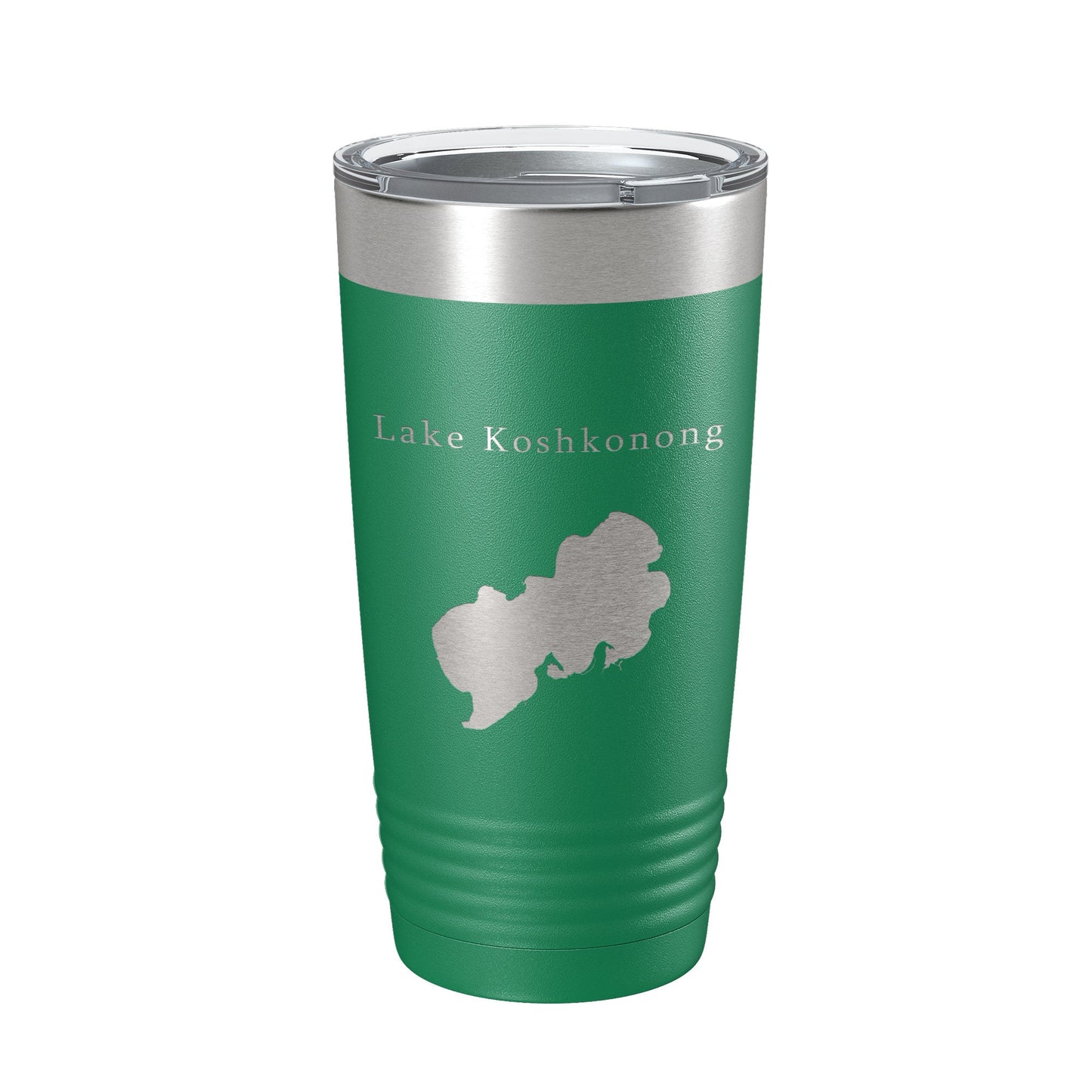 Lake Koshkonong Map Tumbler Travel Mug Insulated Laser Engraved Coffee Cup Wisconsin 20 oz-9