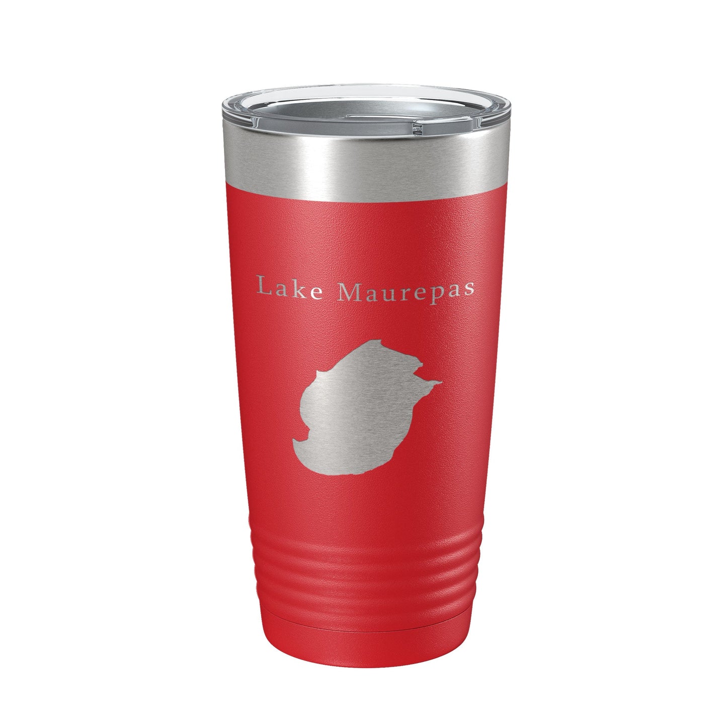 Lake Maurepas Map Tumbler Travel Mug Insulated Laser Engraved Coffee Cup Louisiana 20 oz-10