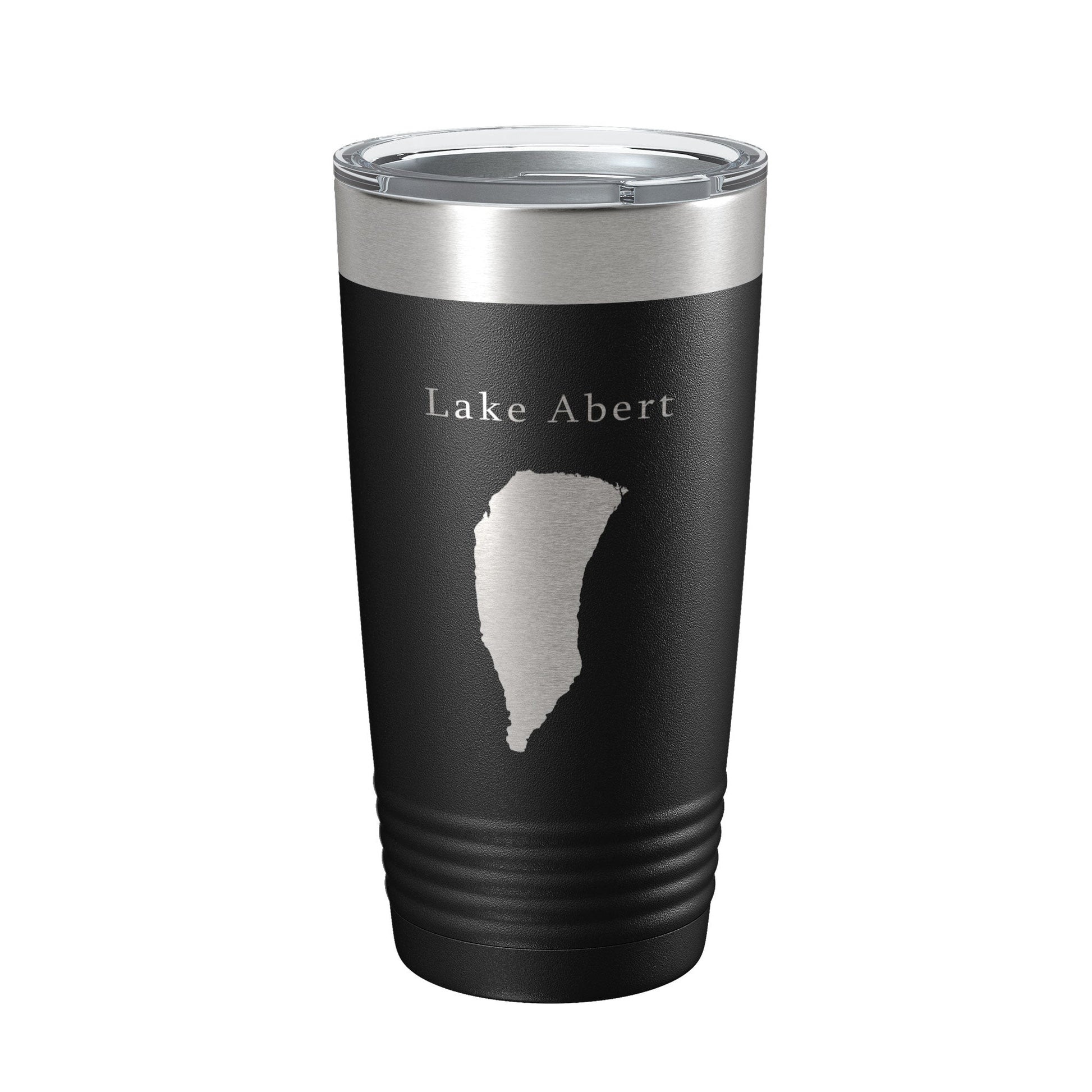Lake Abert Map Tumbler Travel Mug Insulated Laser Engraved Coffee Cup Oregon 20 oz-5