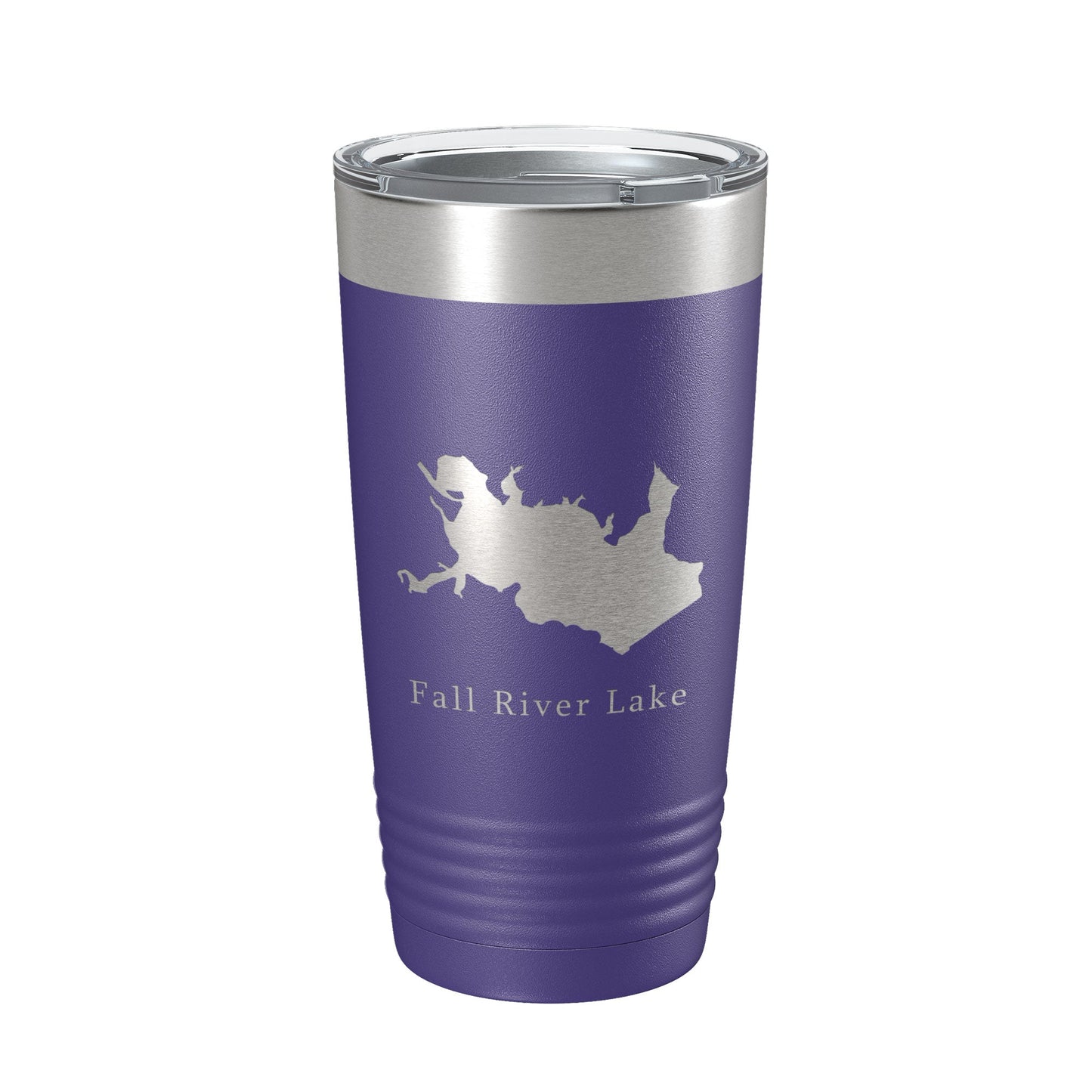 Fall River Lake Map Tumbler Travel Mug Insulated Laser Engraved Coffee Cup Kansas 20 oz-15