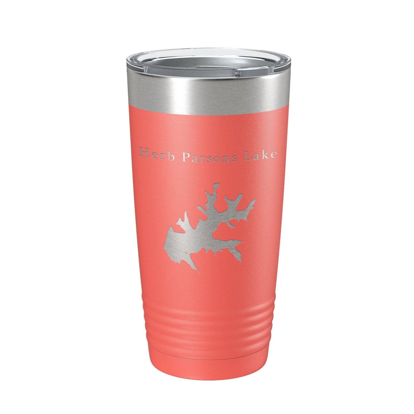 Herb Parsons Lake Map Tumbler Travel Mug Insulated Laser Engraved Coffee Cup Tennessee 20 oz-20