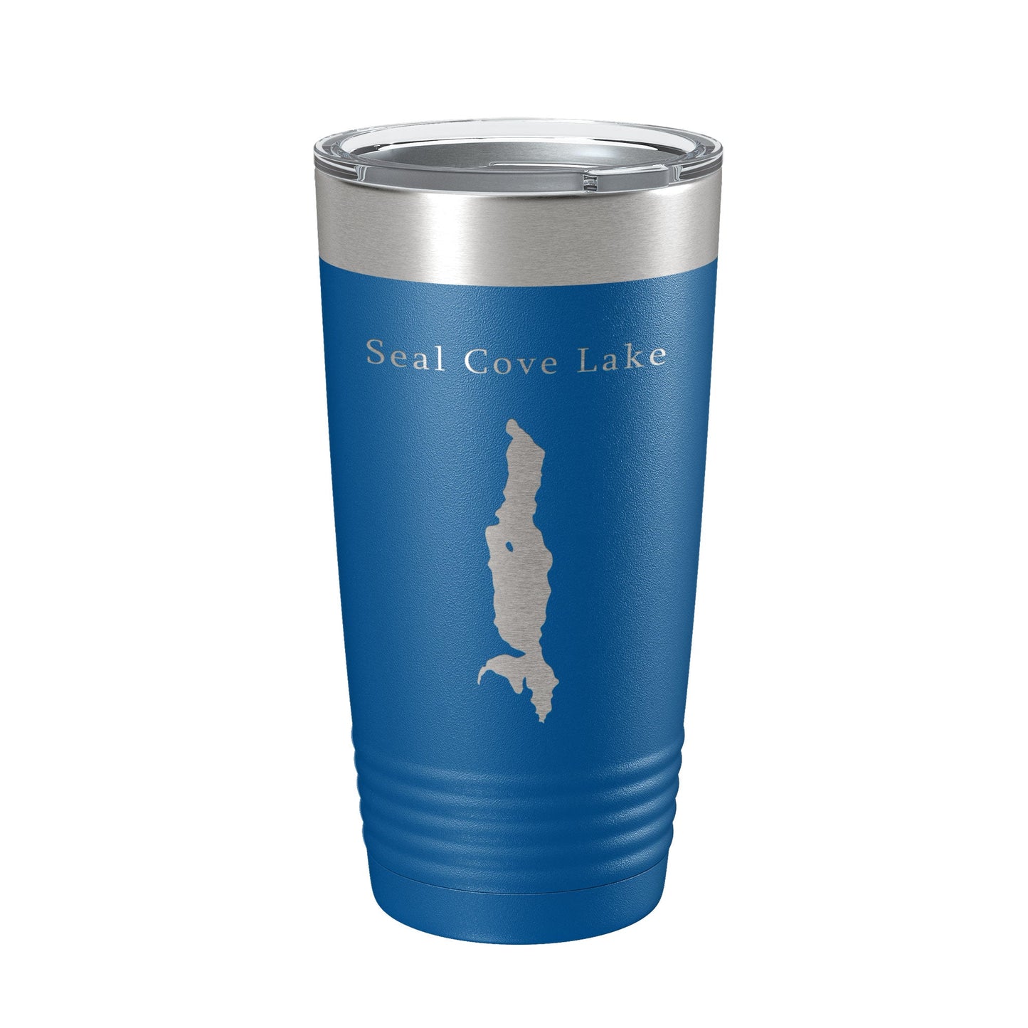 Seal Cove Lake Map Tumbler Travel Mug Insulated Laser Engraved Coffee Cup Acadia Maine 20 oz-6