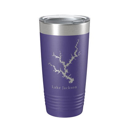 Lake Jackson Map Tumbler Travel Mug Insulated Laser Engraved Coffee Cup Georgia 20 oz-15