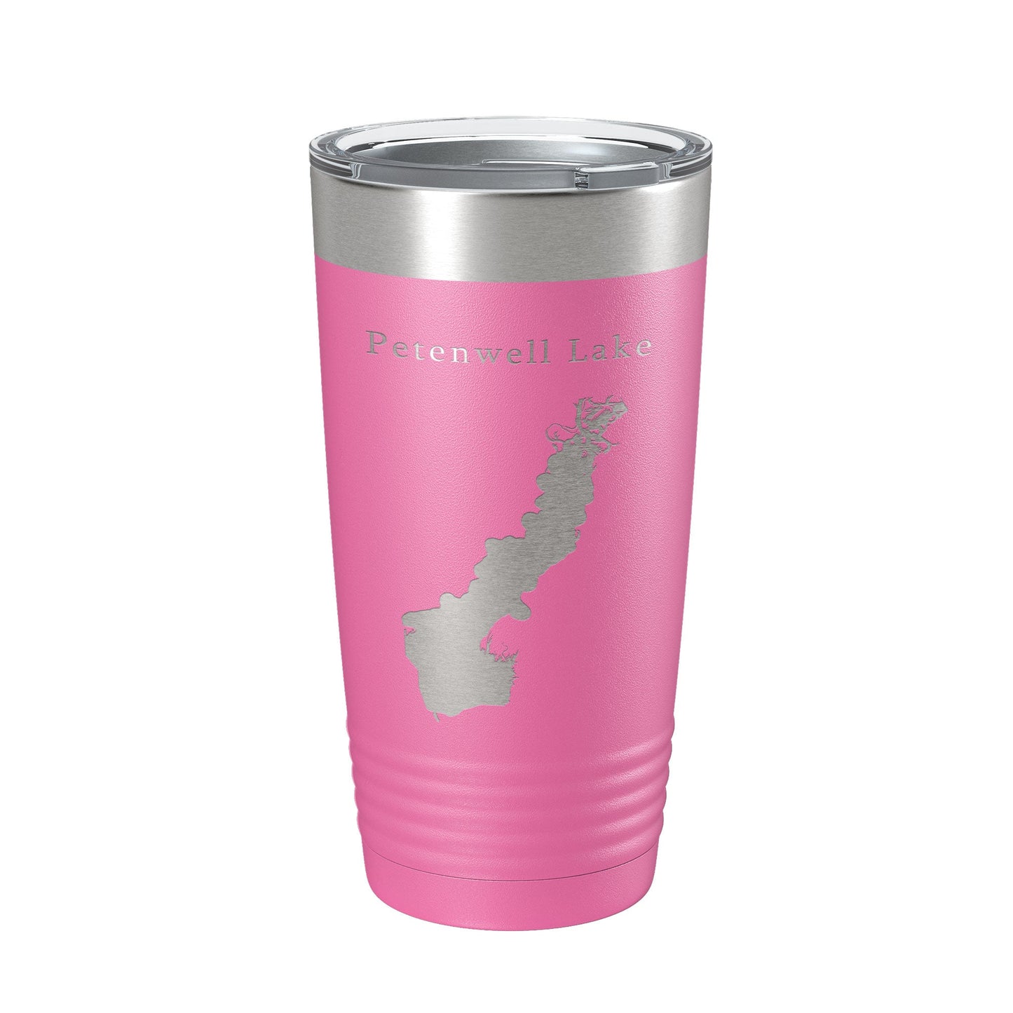 Petenwell Lake Map Tumbler Travel Mug Insulated Laser Engraved Coffee Cup Wisconsin 20 oz-11