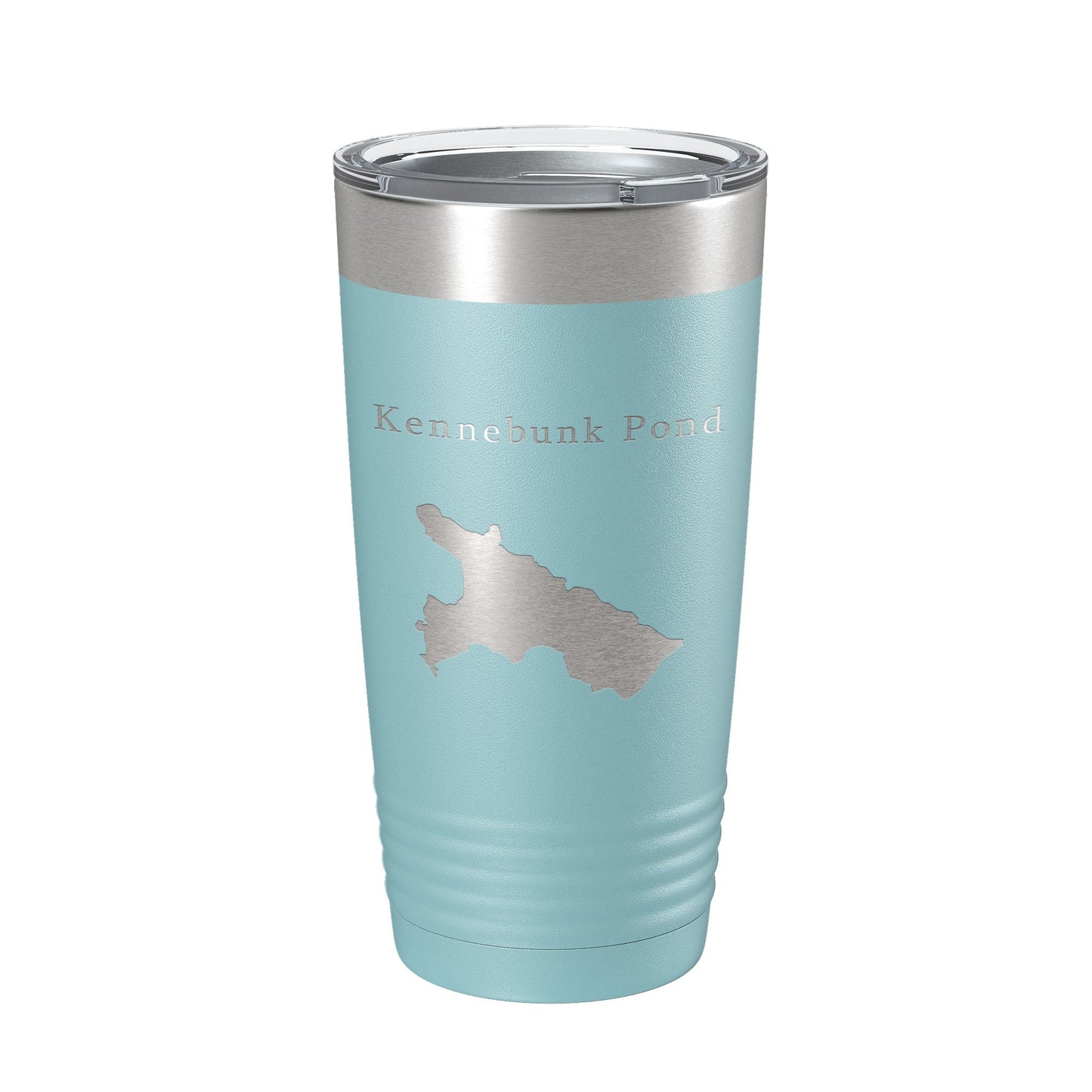 Kennebunk Pond Tumbler Lake Map Travel Mug Insulated Laser Engraved Coffee Cup Maine 20 oz-13