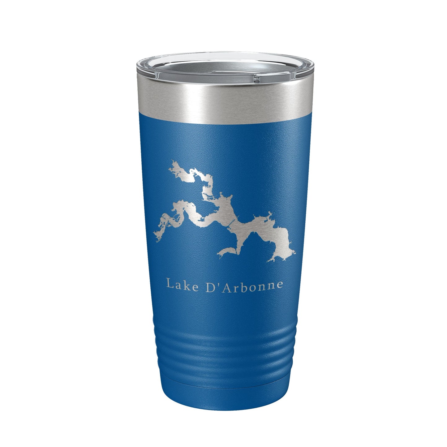 Lake D'Arbonne Map Tumbler Travel Mug Insulated Laser Engraved Coffee Cup Louisiana 20 oz-6