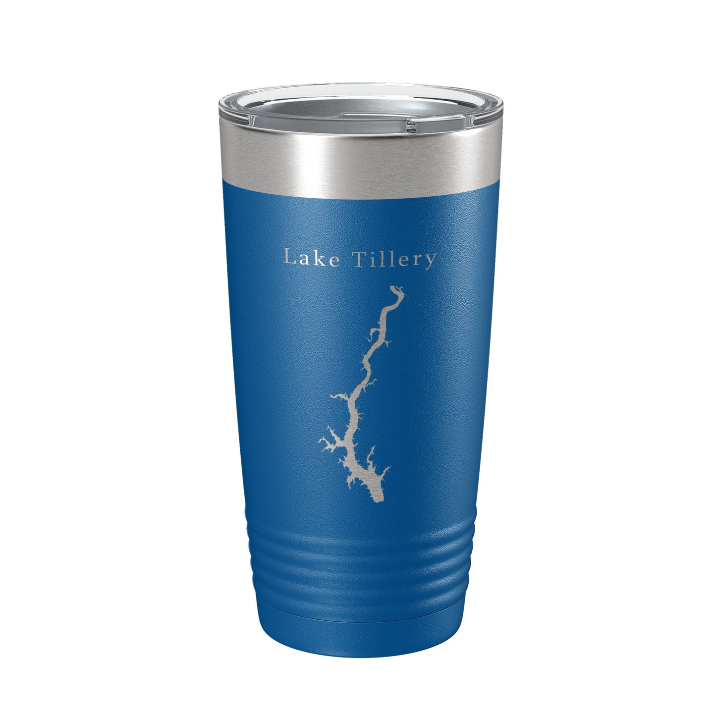 Lake Tillery Map Tumbler Travel Mug Insulated Laser Engraved Coffee Cup North Carolina 20 oz-6
