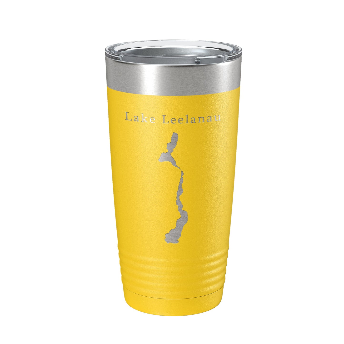 Lake Leelanau Map Tumbler Travel Mug Insulated Laser Engraved Coffee Cup Michigan 20 oz-19