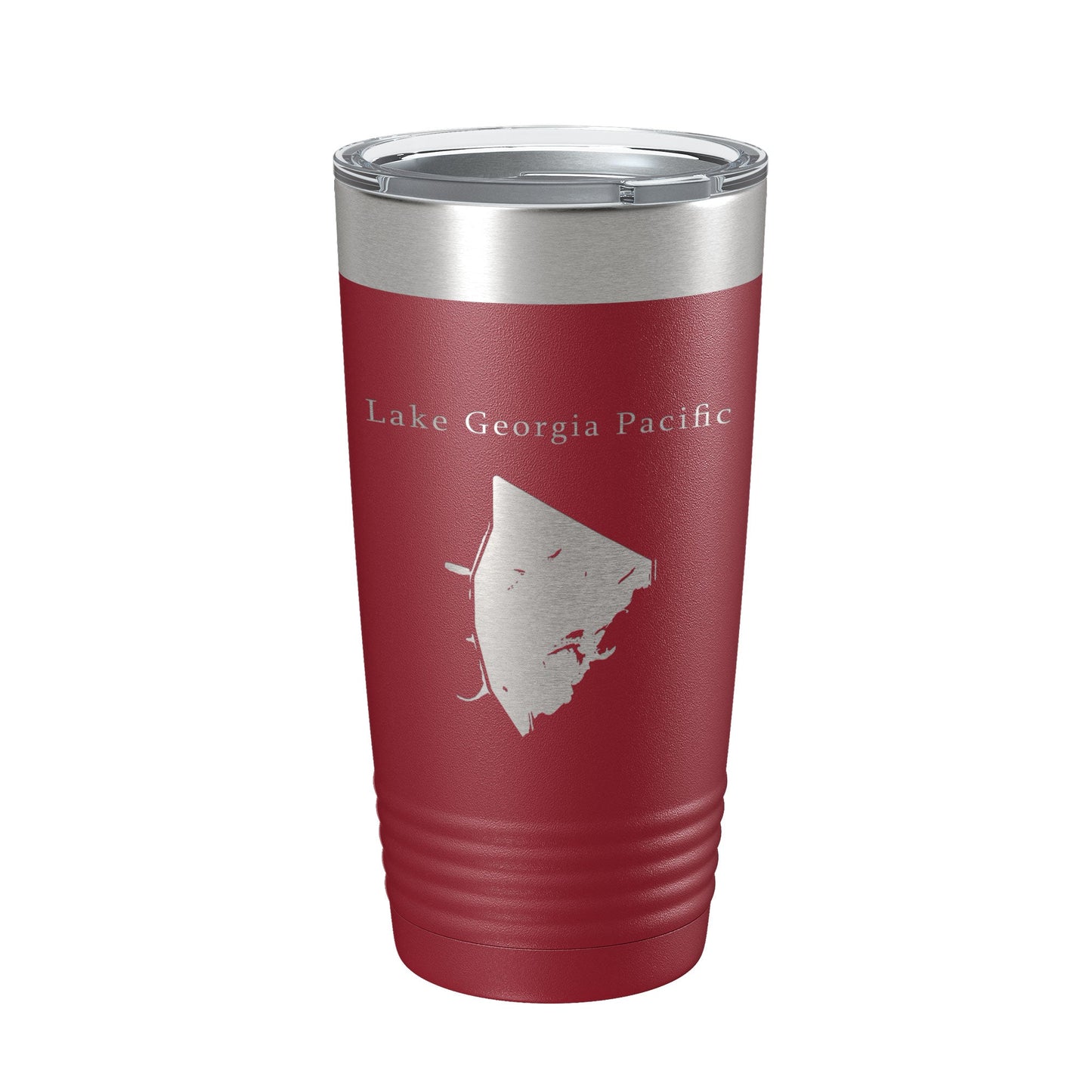 Lake Georgia Pacific Map Tumbler Travel Mug Insulated Laser Engraved Coffee Cup Arkansas 20 oz-18