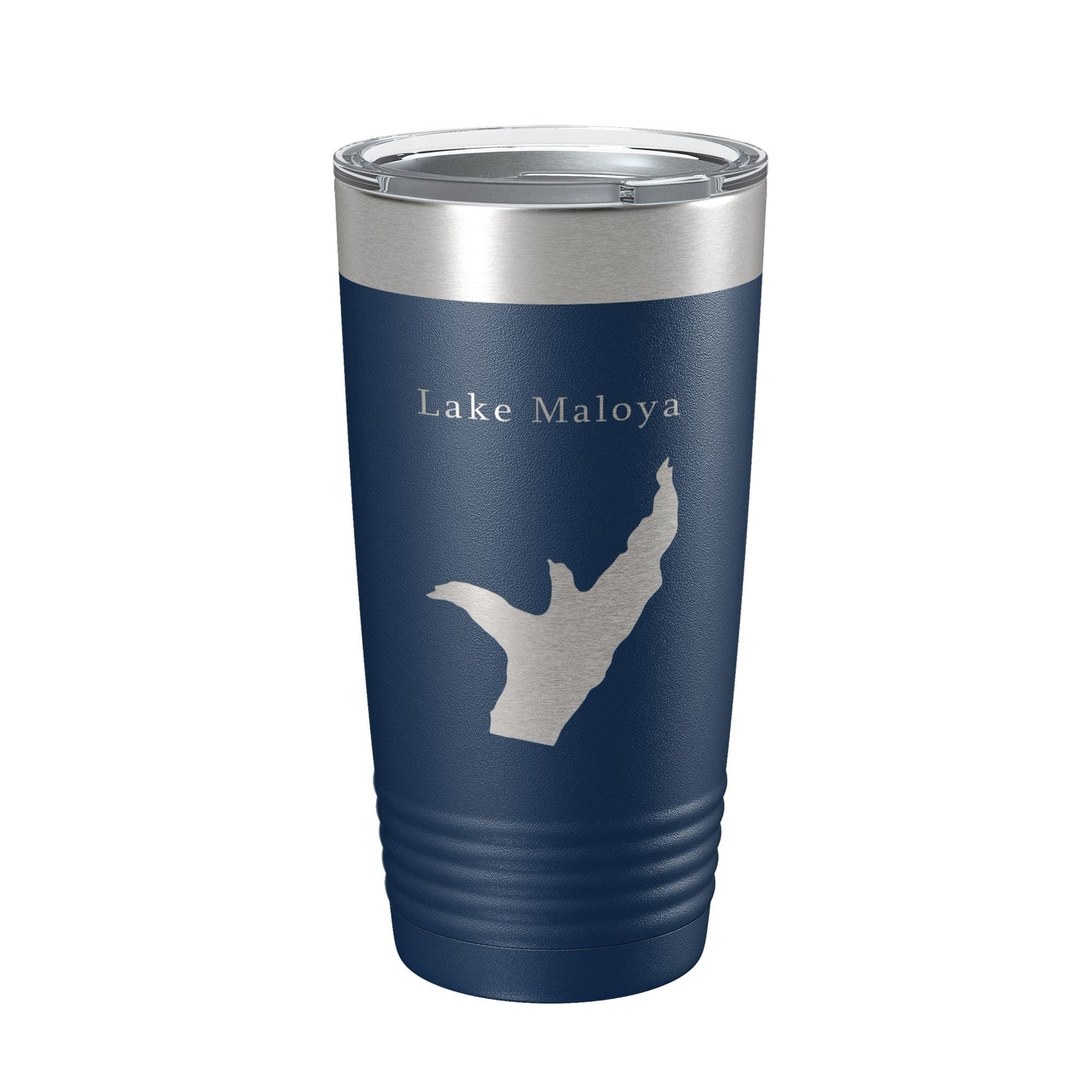 Lake Maloya Map Tumbler Travel Mug Insulated Laser Engraved Coffee Cup New Mexico Colorado 20 oz-2