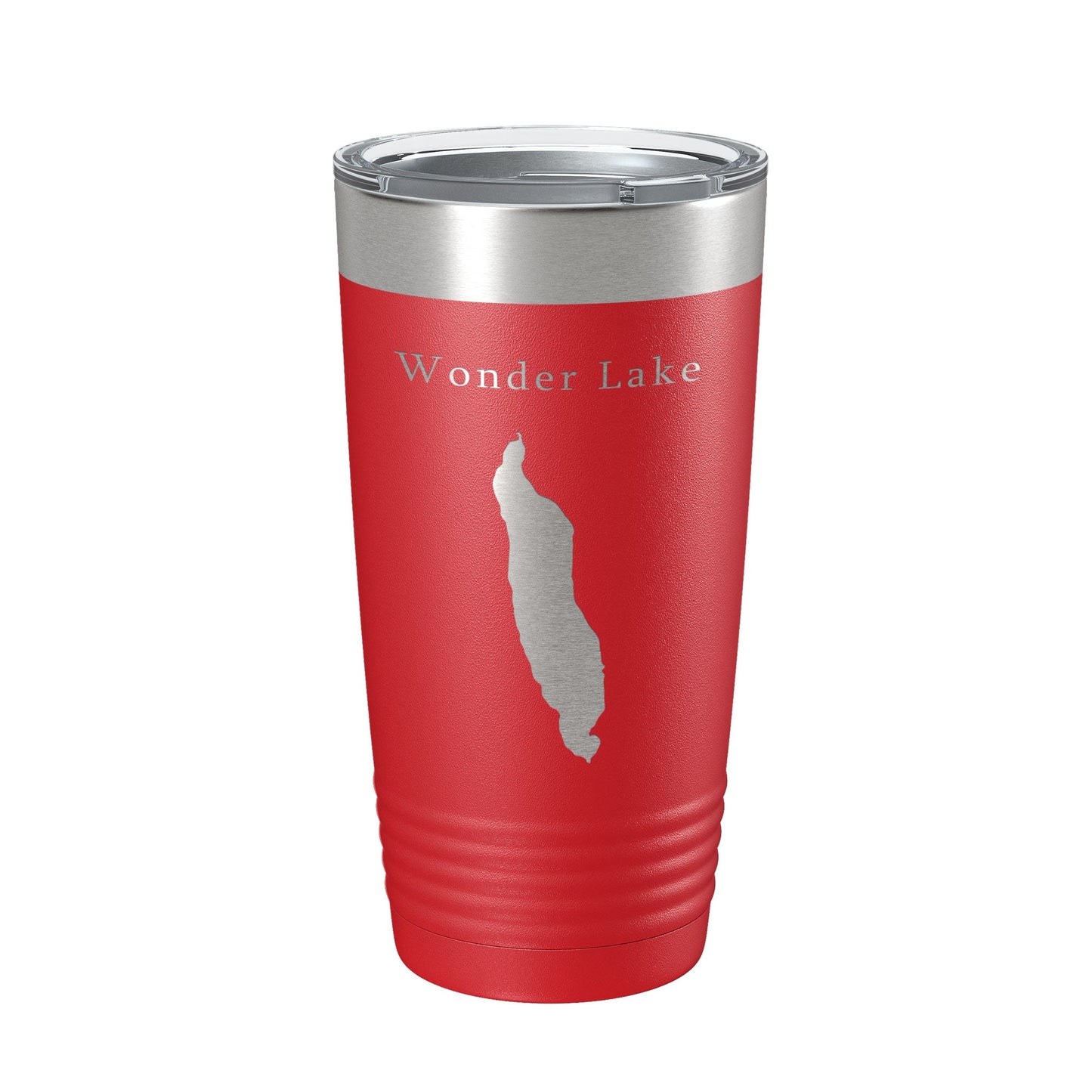 Wonder Lake Map Tumbler Travel Mug Insulated Laser Engraved Coffee Cup Alaska 20 oz-10