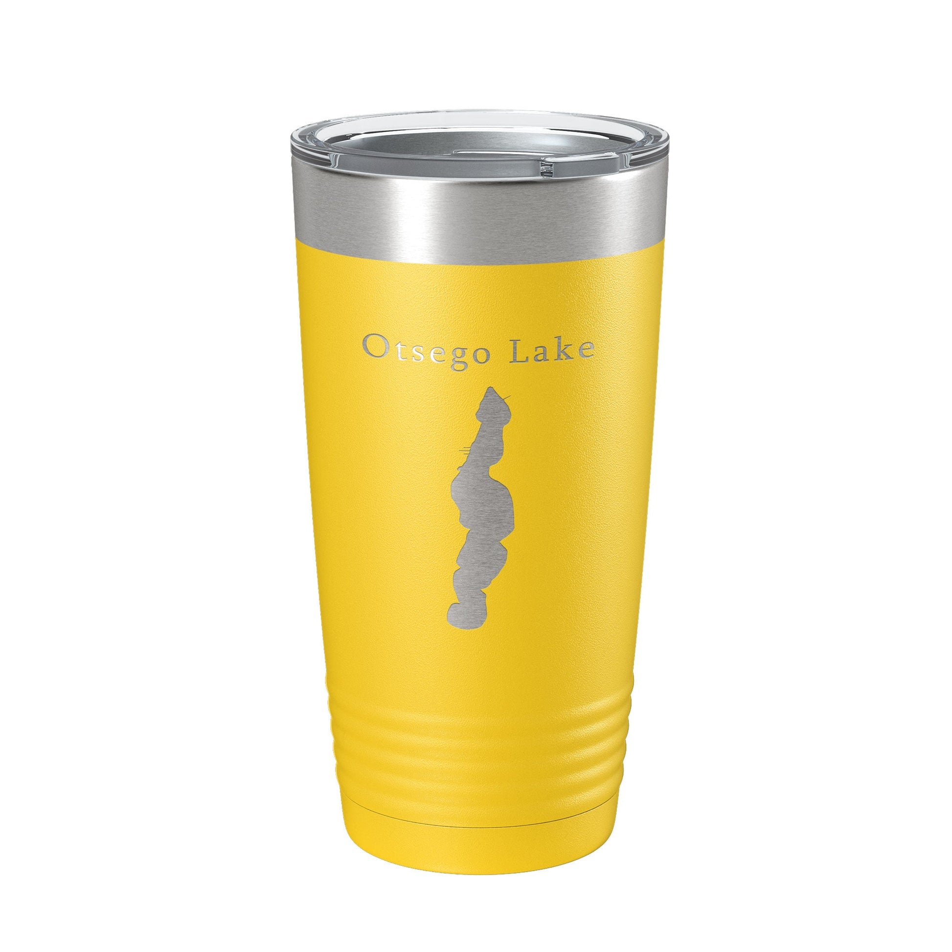 Otsego Lake Map Tumbler Travel Mug Insulated Laser Engraved Coffee Cup Michigan 20 oz-4