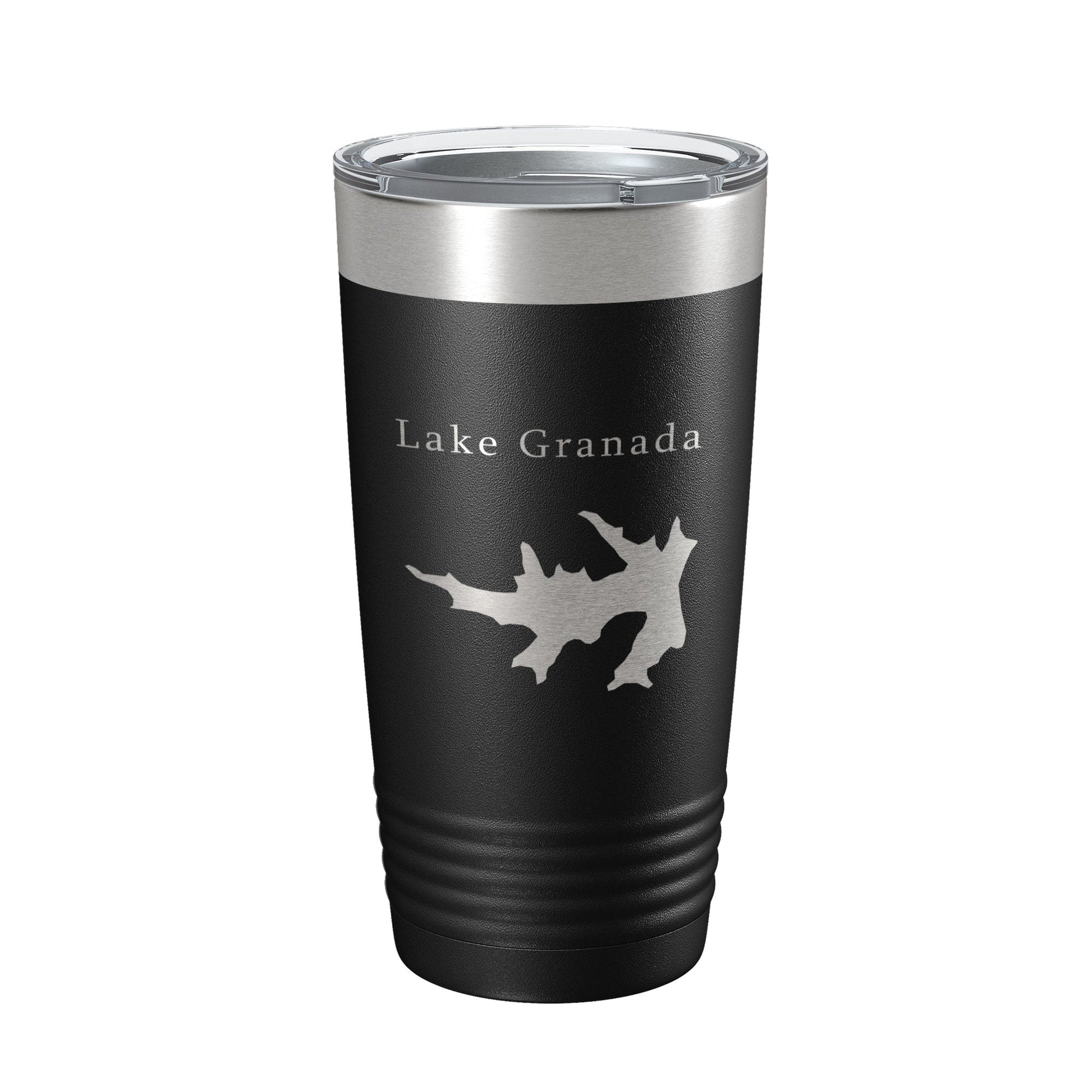 Lake Granada Map Tumbler Travel Mug Insulated Laser Engraved Coffee Cup Hot Springs Village Arkansas 20 oz-5