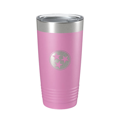 Tennessee Tristar Tumbler TN State Symbol Travel Mug Insulated Laser Engraved Coffee Cup 20 oz-14