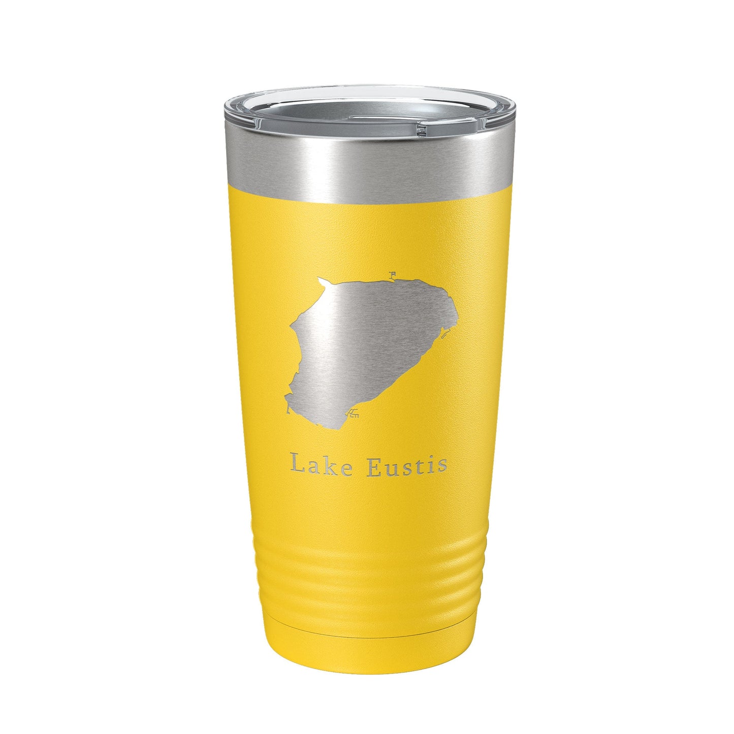 Lake Eustis Map Tumbler Travel Mug Insulated Laser Engraved Coffee Cup Florida 20 oz-19