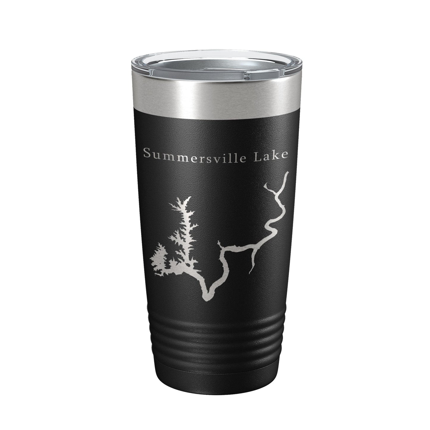 Summersville Lake Map Tumbler Travel Mug Insulated Laser Engraved Coffee Cup West Virginia 20 oz-5