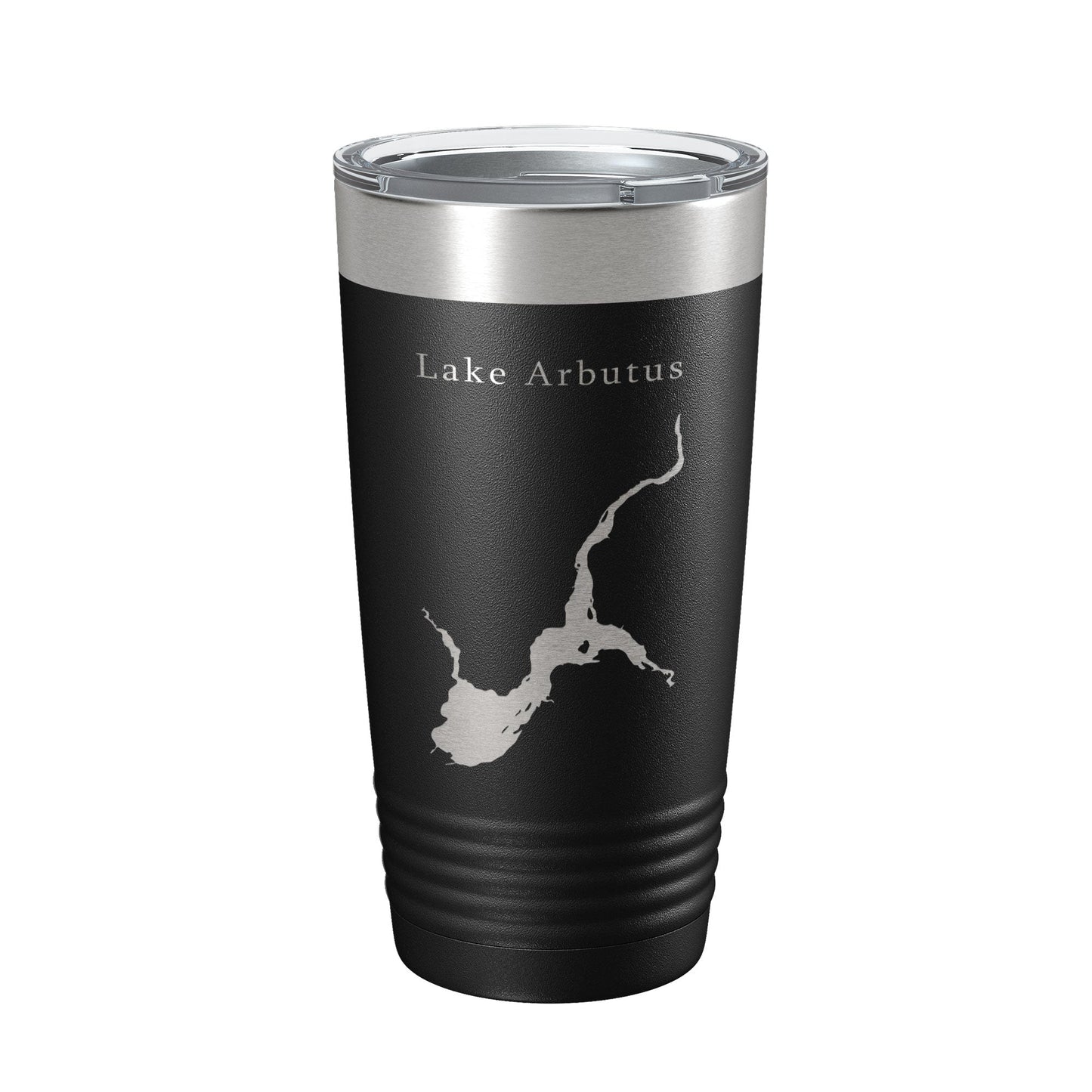 Lake Arbutus Map Tumbler Travel Mug Insulated Laser Engraved Coffee Cup Wisconsin 20 oz-5