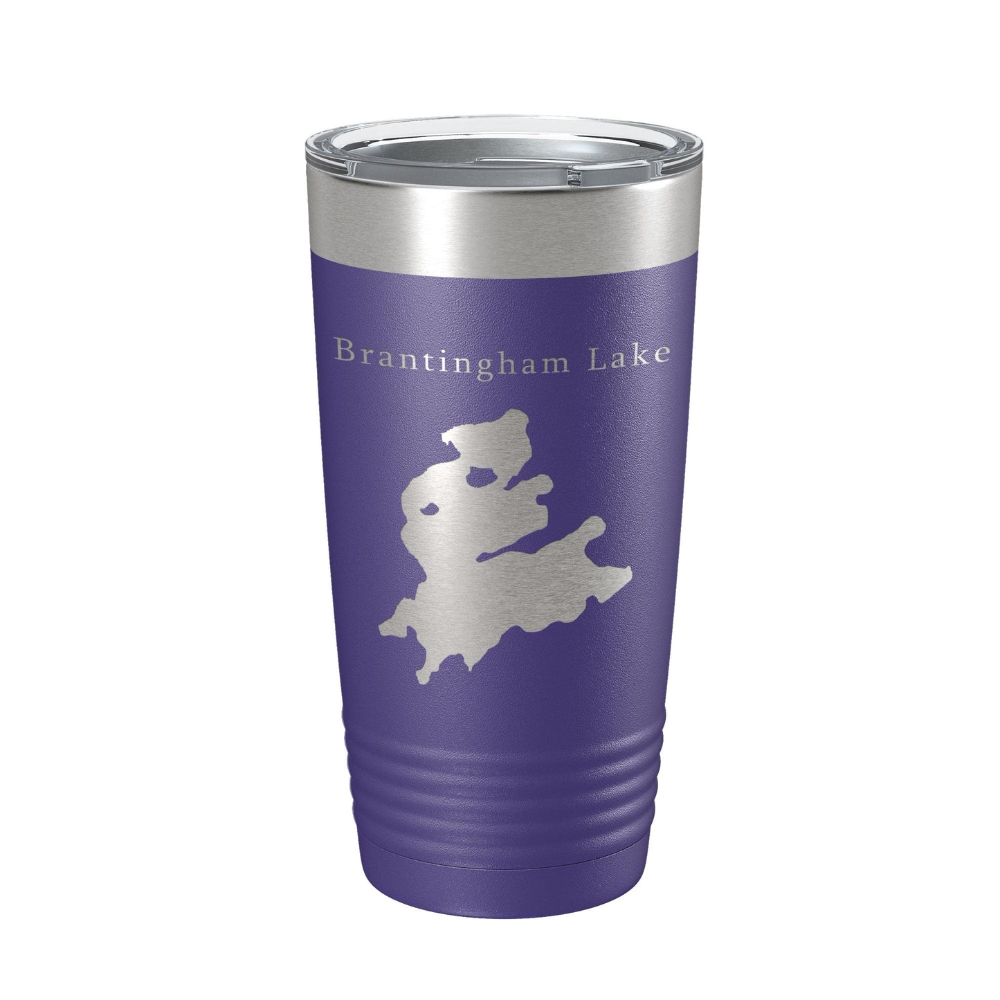 Brantingham Lake Map Tumbler Travel Mug Insulated Laser Engraved Coffee Cup New York 20 oz-15