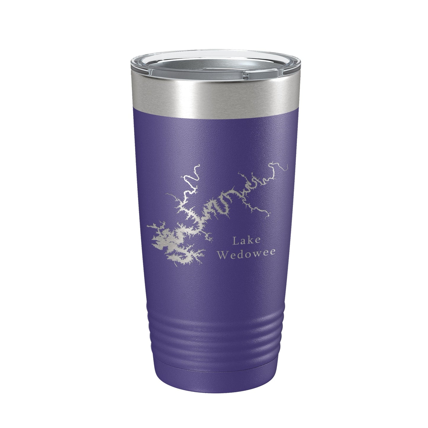 Lake Wedowee RL Harris Map Tumbler Travel Mug Insulated Laser Engraved Coffee Cup Alabama 20 oz-15