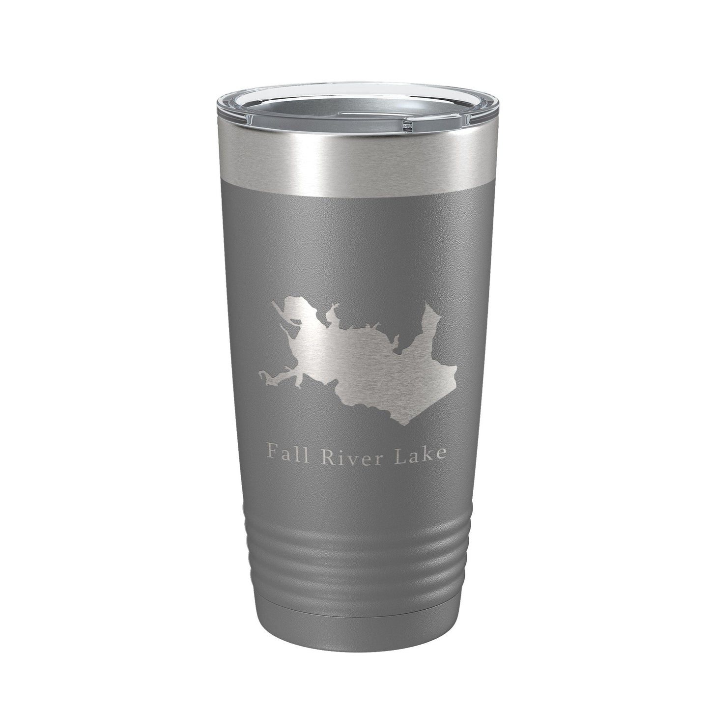 Fall River Lake Map Tumbler Travel Mug Insulated Laser Engraved Coffee Cup Kansas 20 oz-16