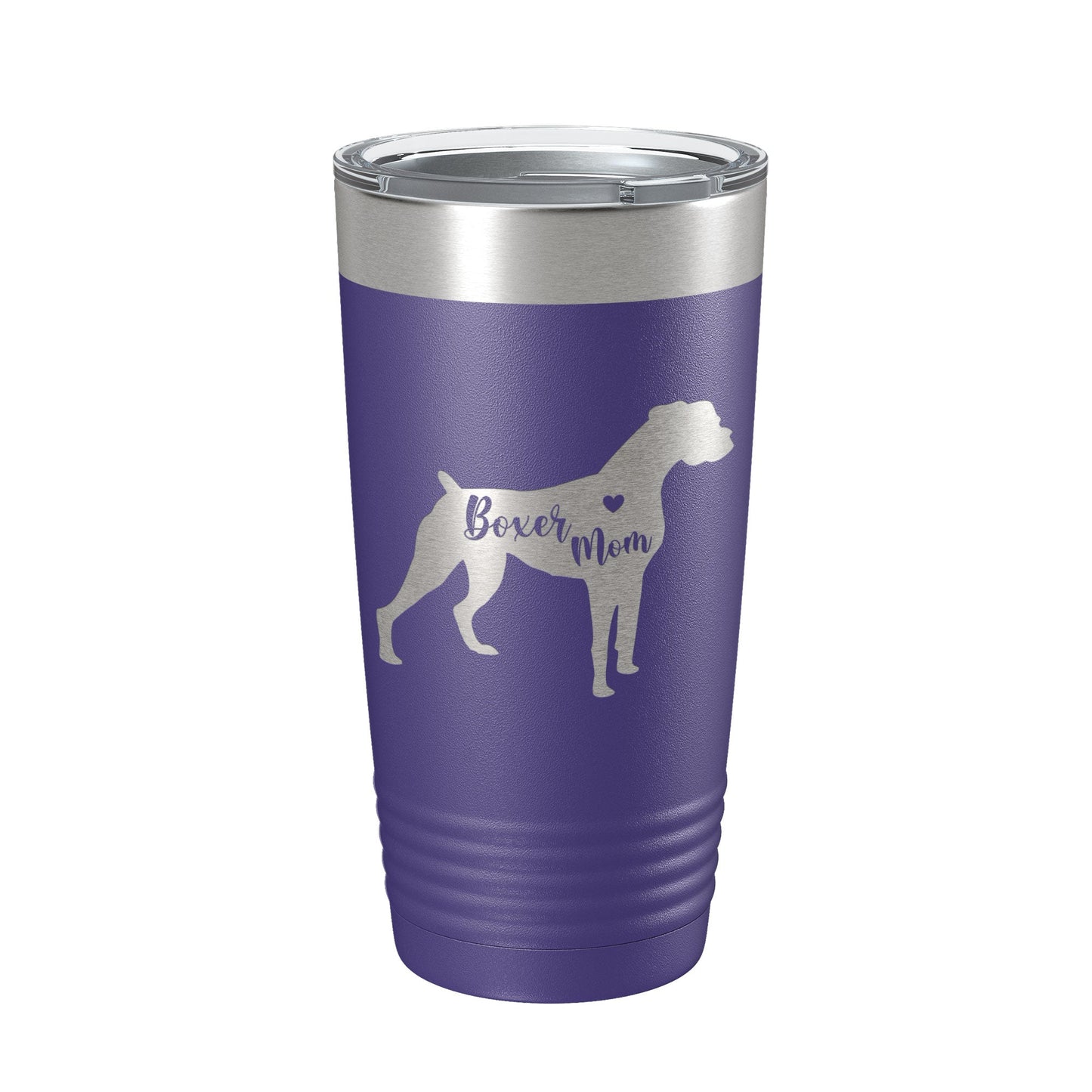 Boxer Mom Tumbler Dog Travel Mug Gift Insulated Laser Engraved Coffee Cup 20 oz-15