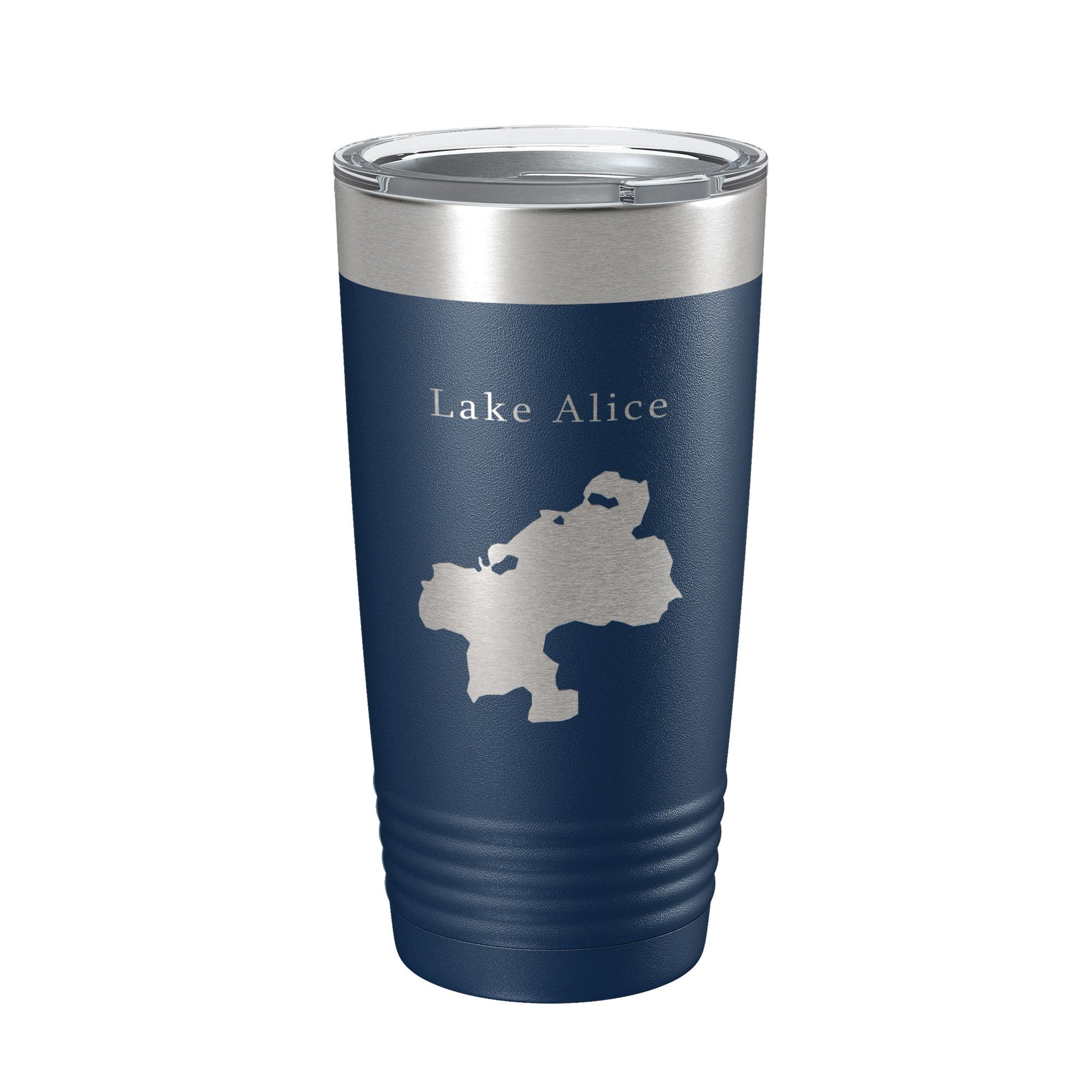 Lake Alice Map Tumbler Travel Mug Insulated Laser Engraved Coffee Cup Florida 20 oz-2