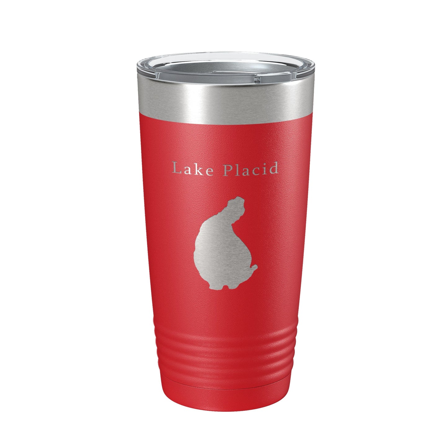 Lake Placid Map Tumbler Travel Mug Insulated Laser Engraved Coffee Cup Florida 20 oz-10